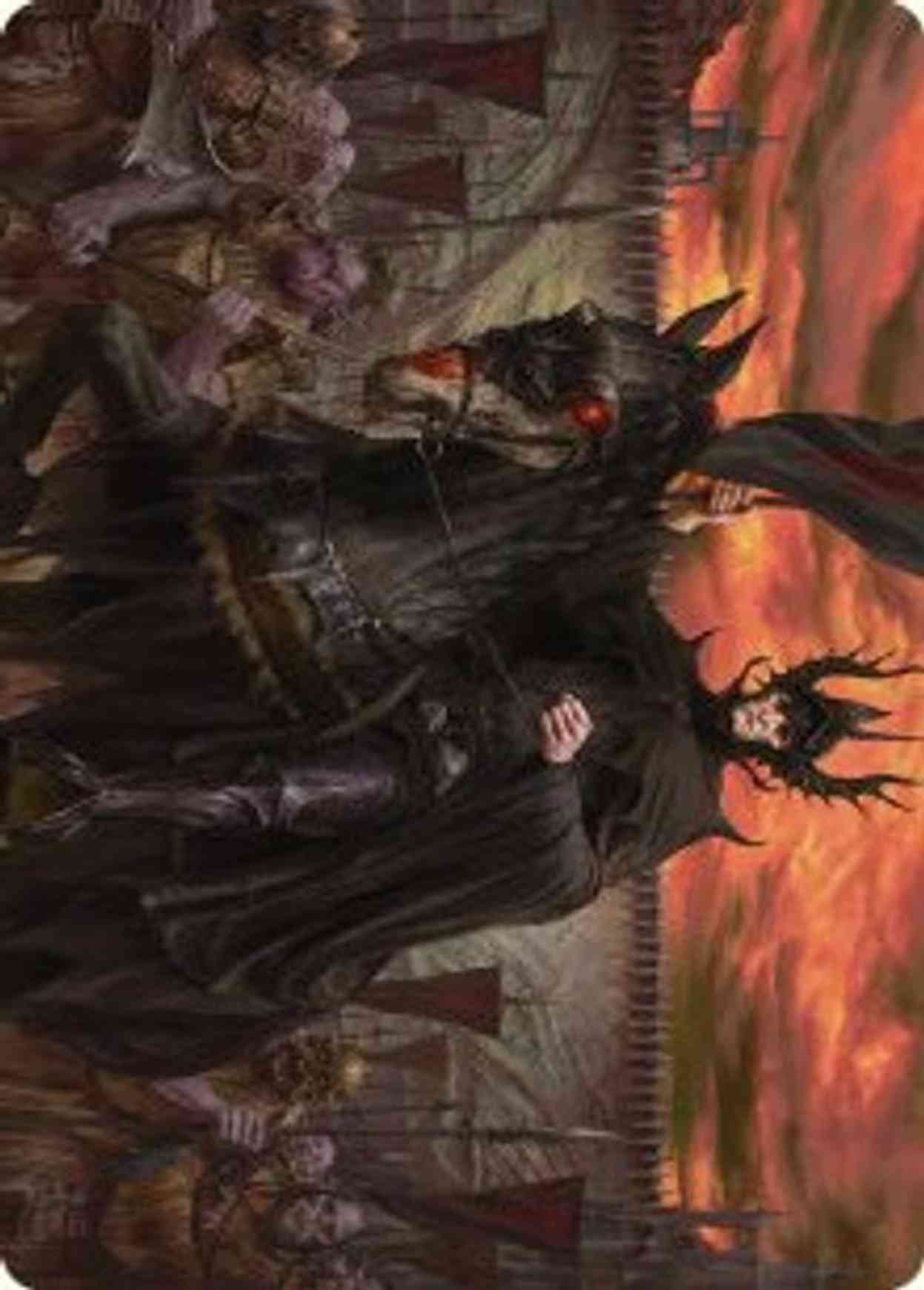 The Mouth of Sauron Art Card magic card front