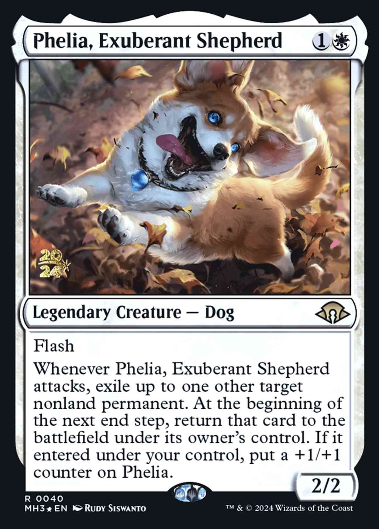 Phelia, Exuberant Shepherd magic card front