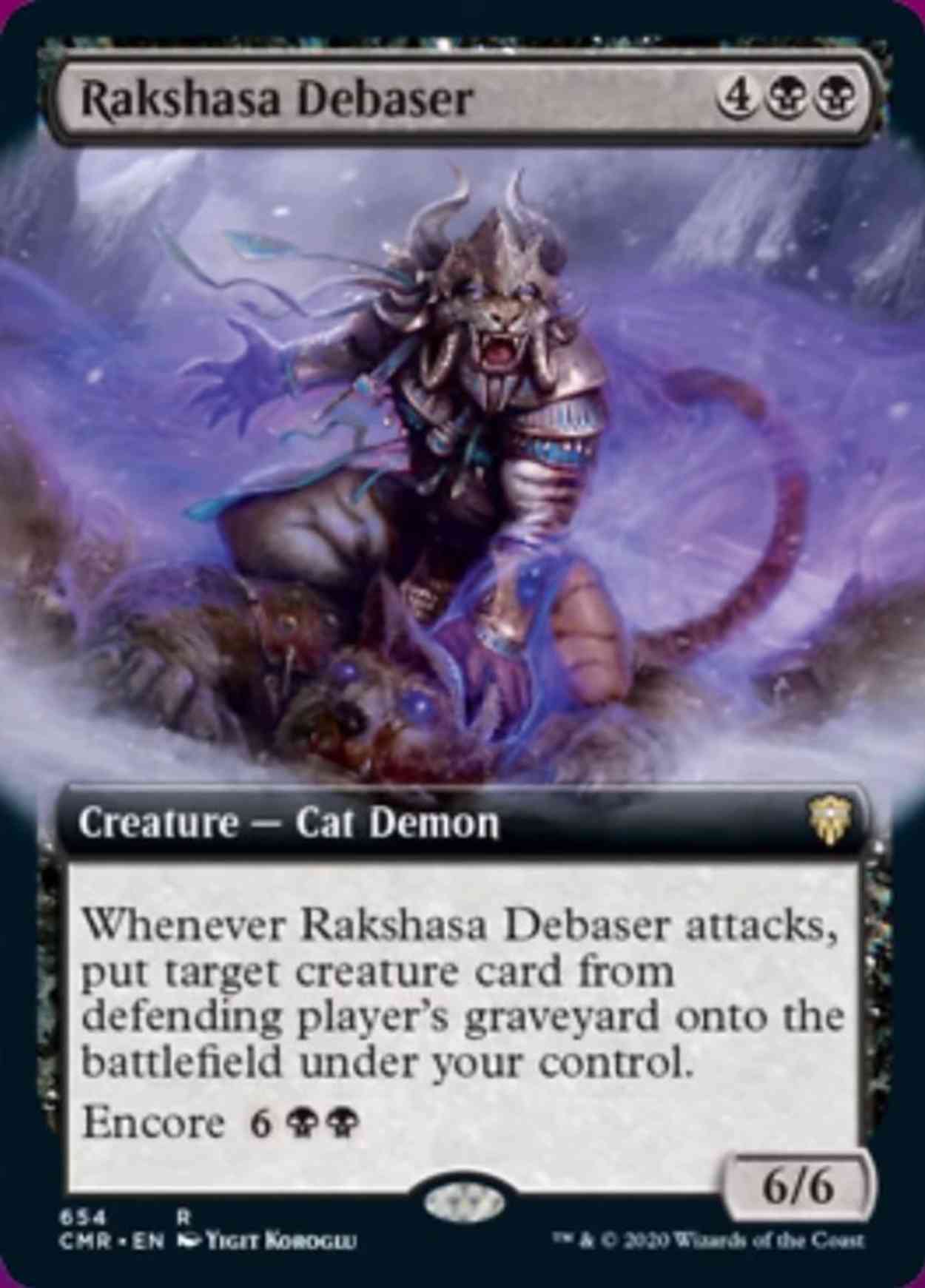 Rakshasa Debaser (Extended Art) magic card front