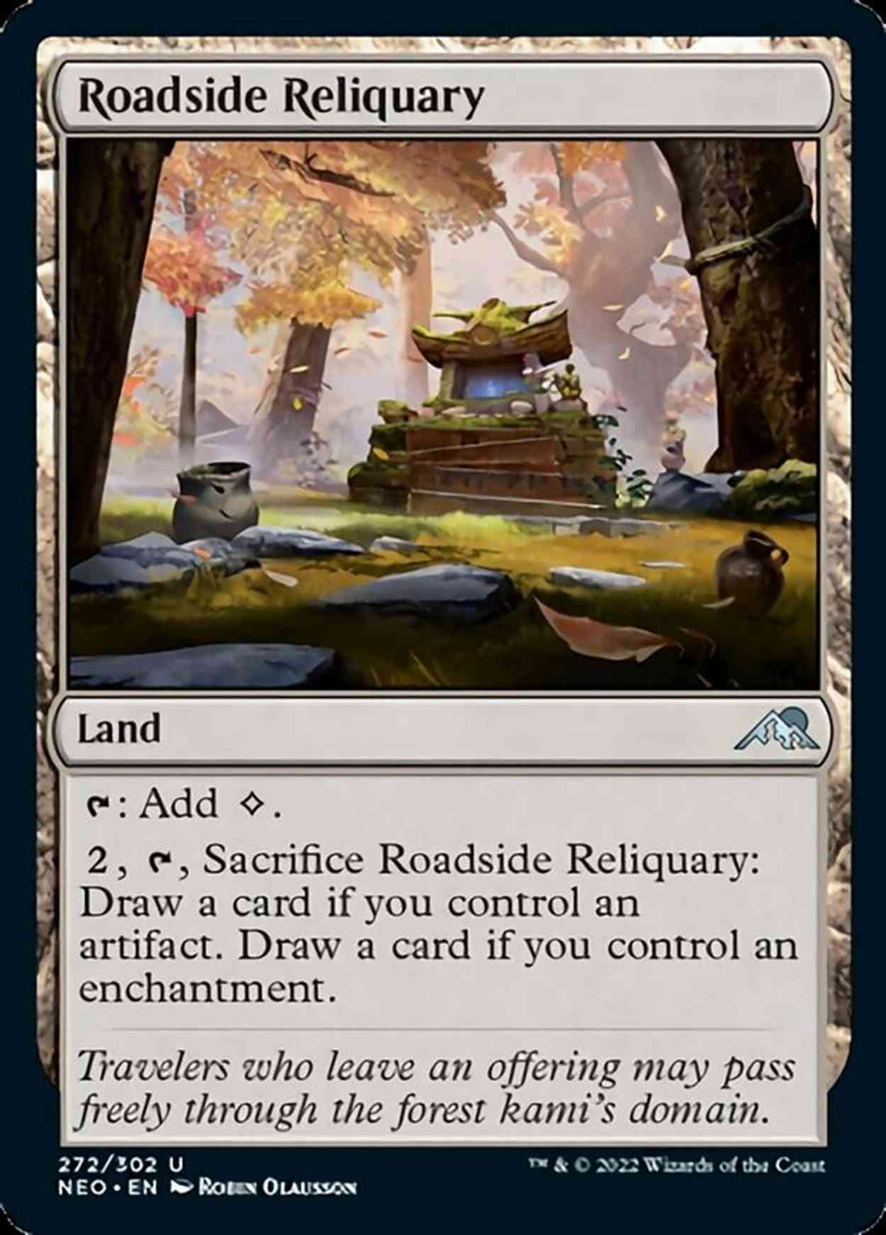 Roadside Reliquary magic card front