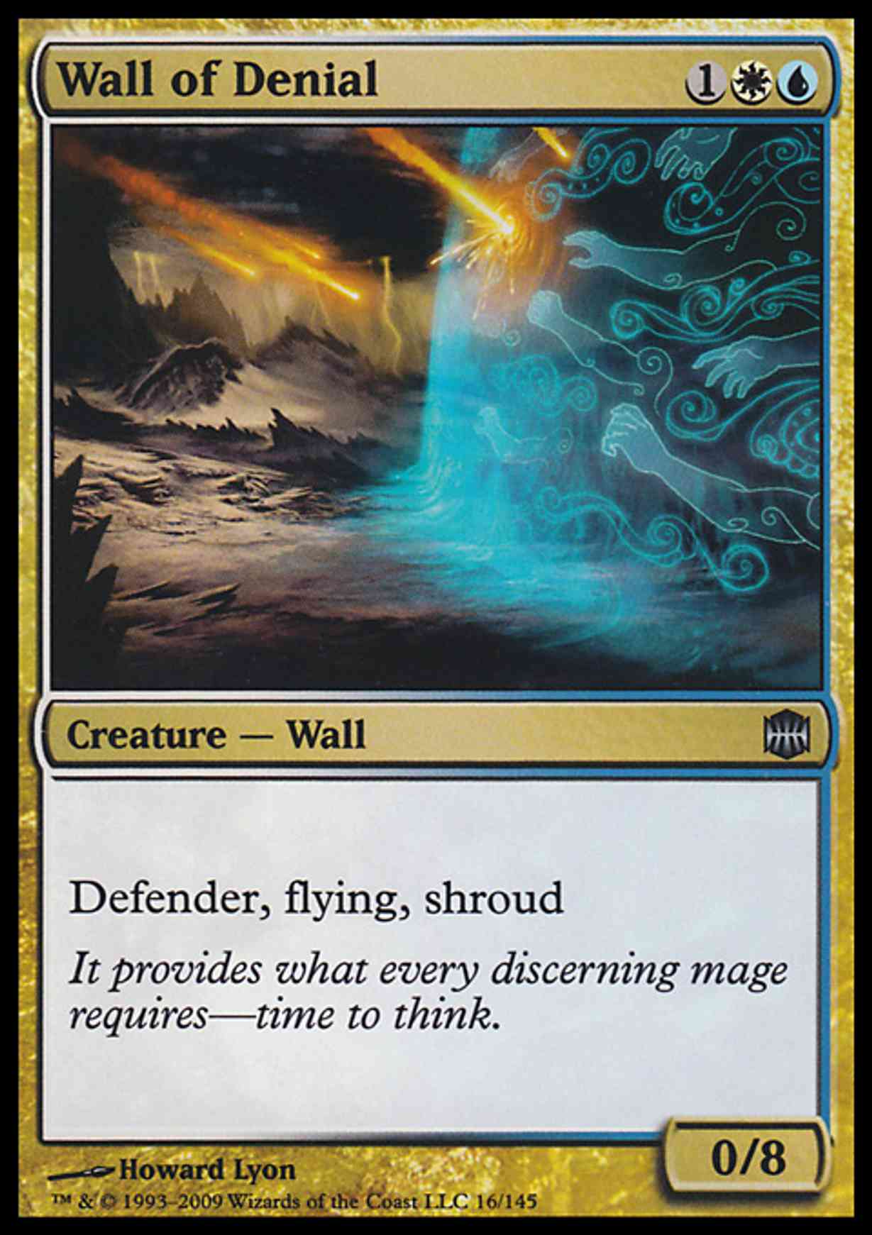 Wall of Denial magic card front