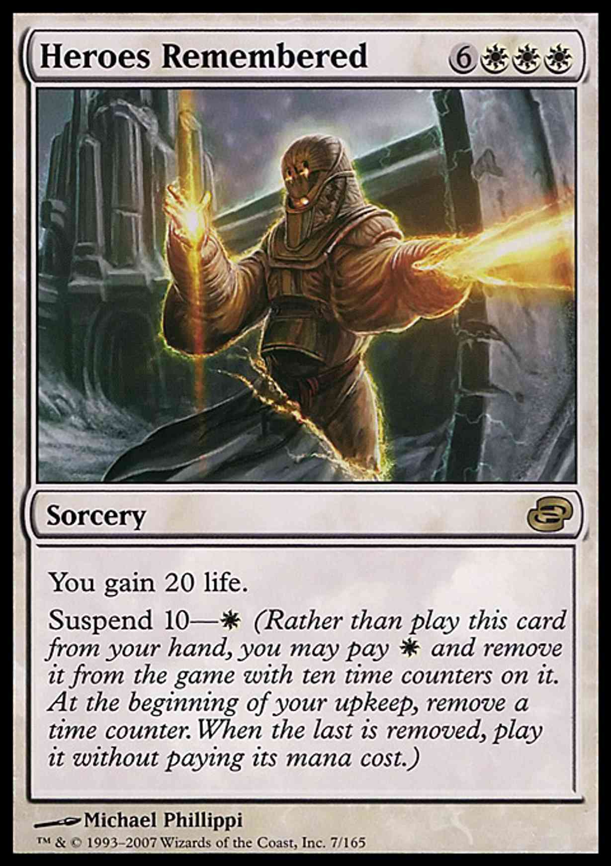 Heroes Remembered magic card front