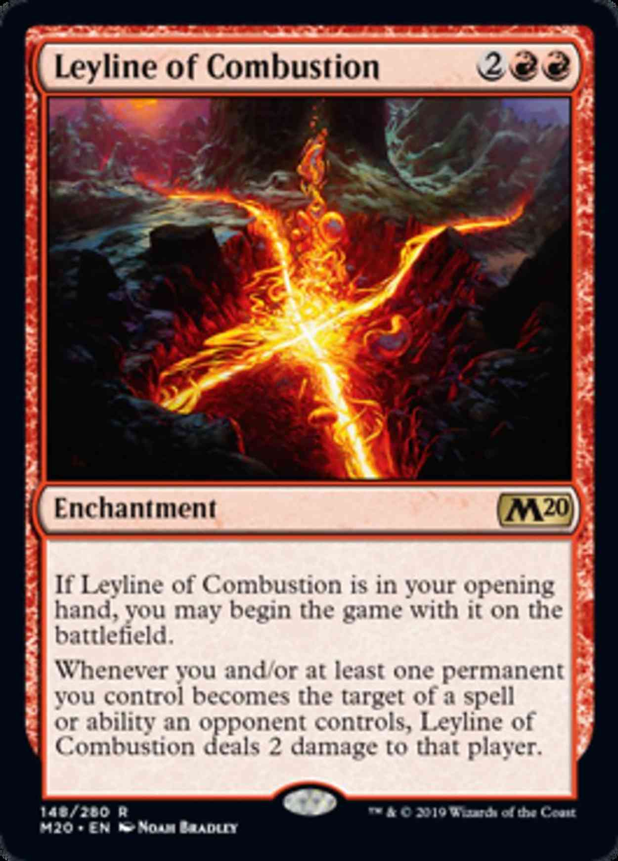 Leyline of Combustion magic card front