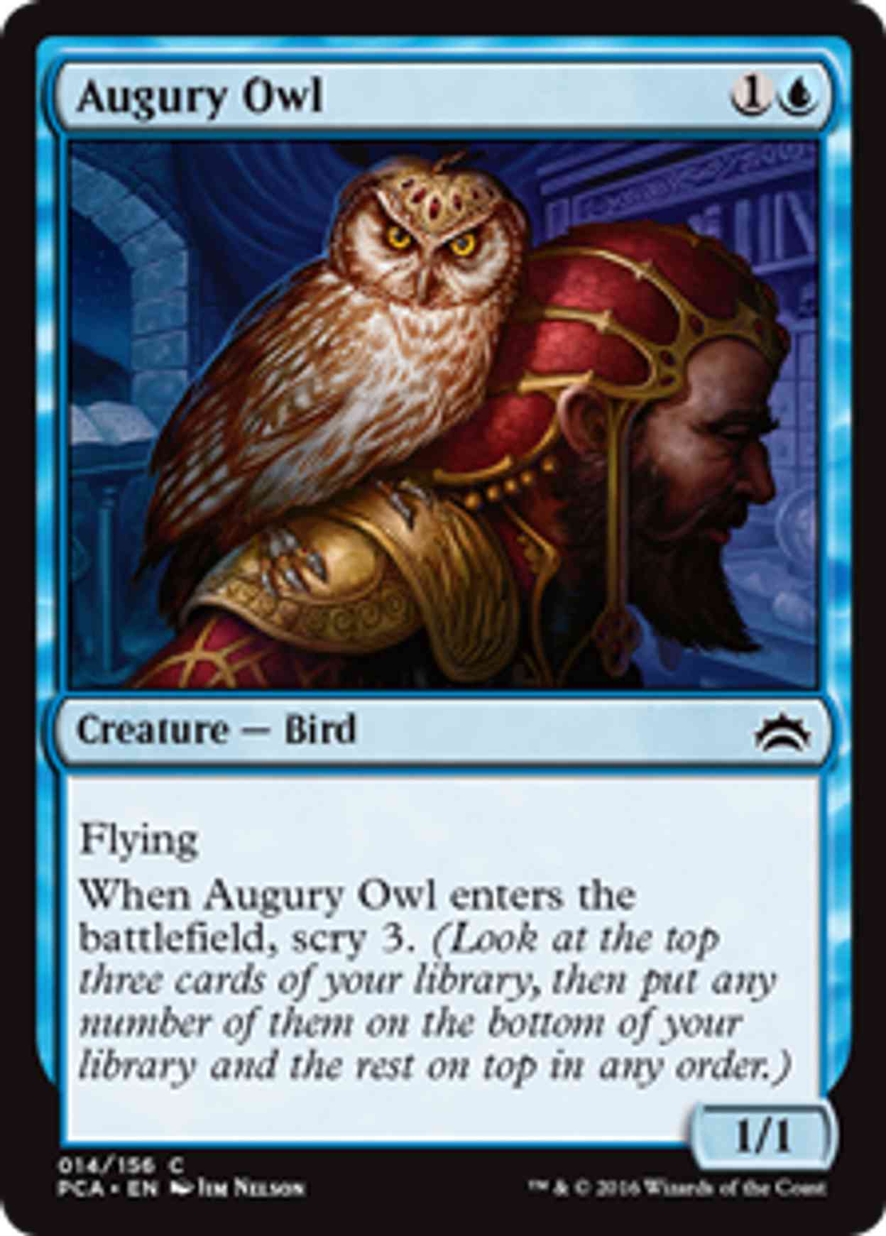 Augury Owl magic card front