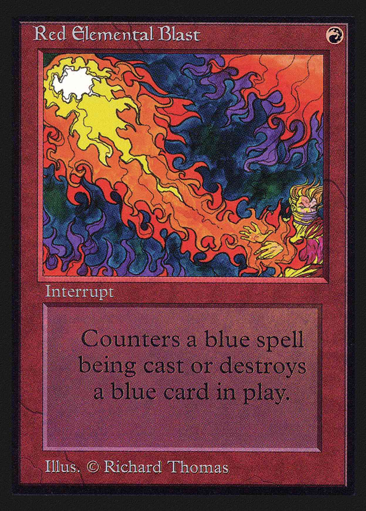 Red Elemental Blast (IE) magic card front