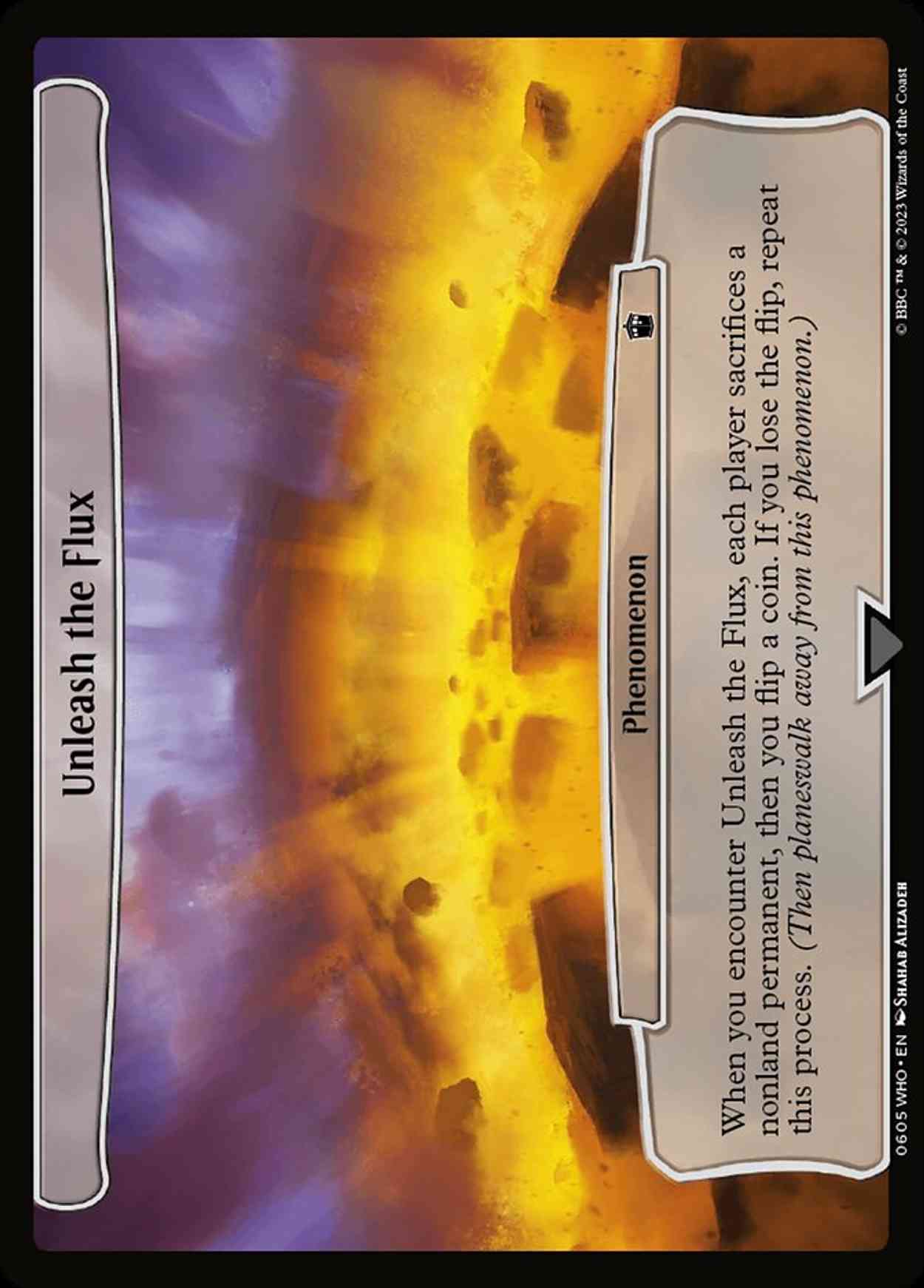 Unleash the Flux magic card front