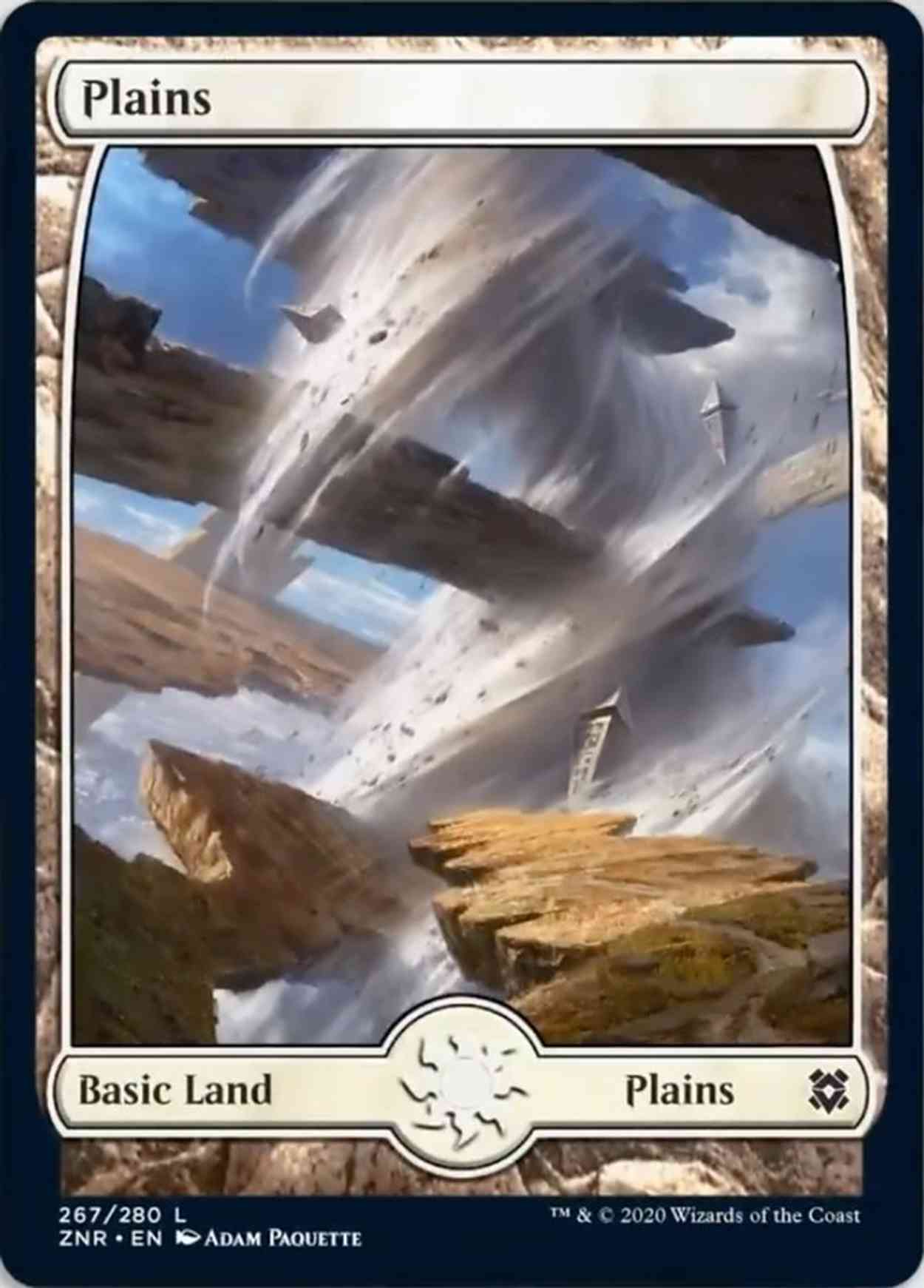 Plains (267) - Full Art magic card front