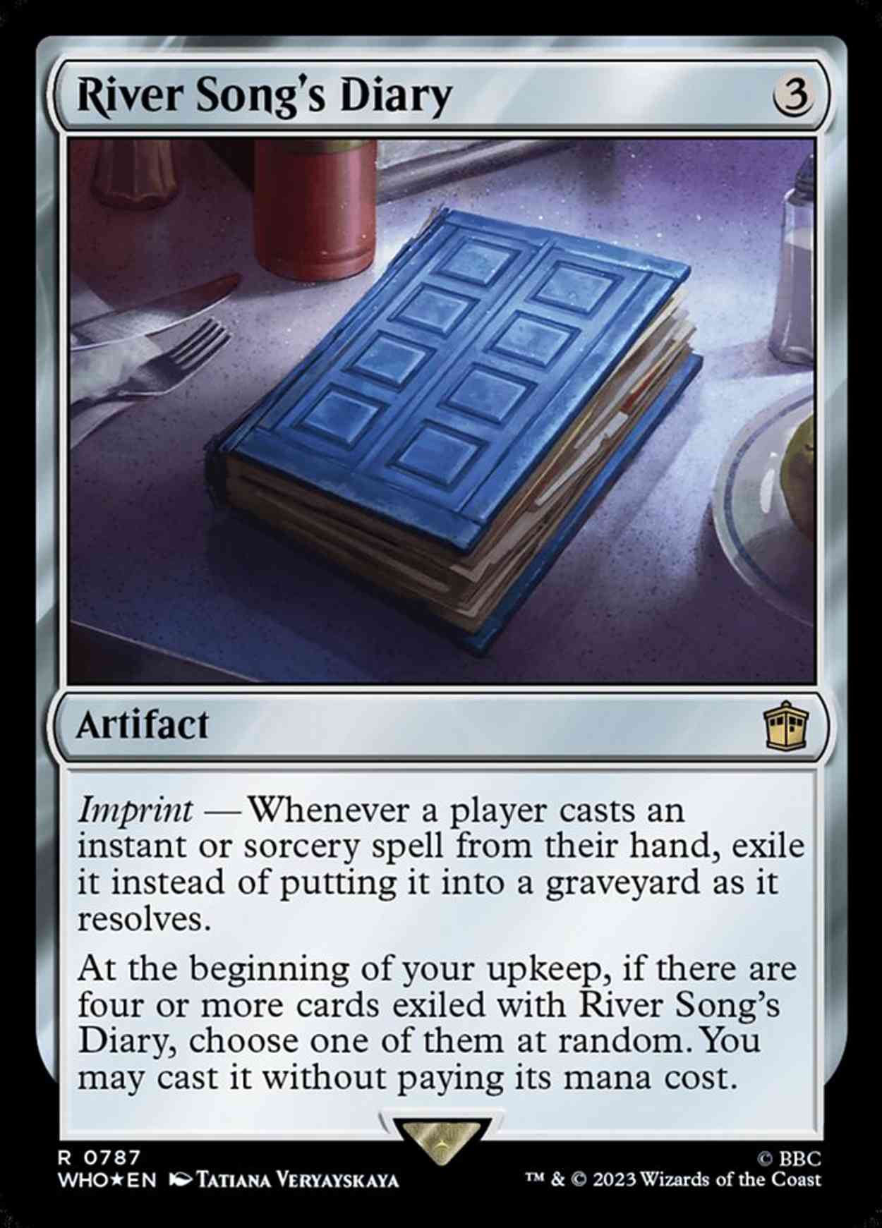 River Song's Diary (Surge Foil) magic card front