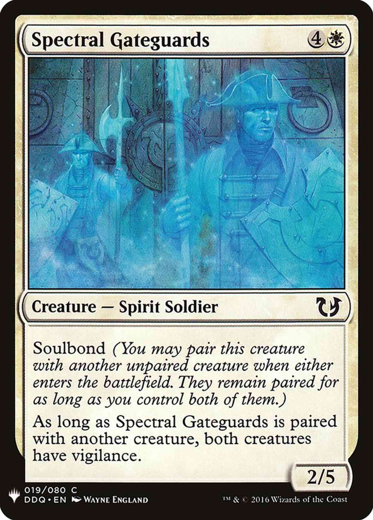 Spectral Gateguards magic card front