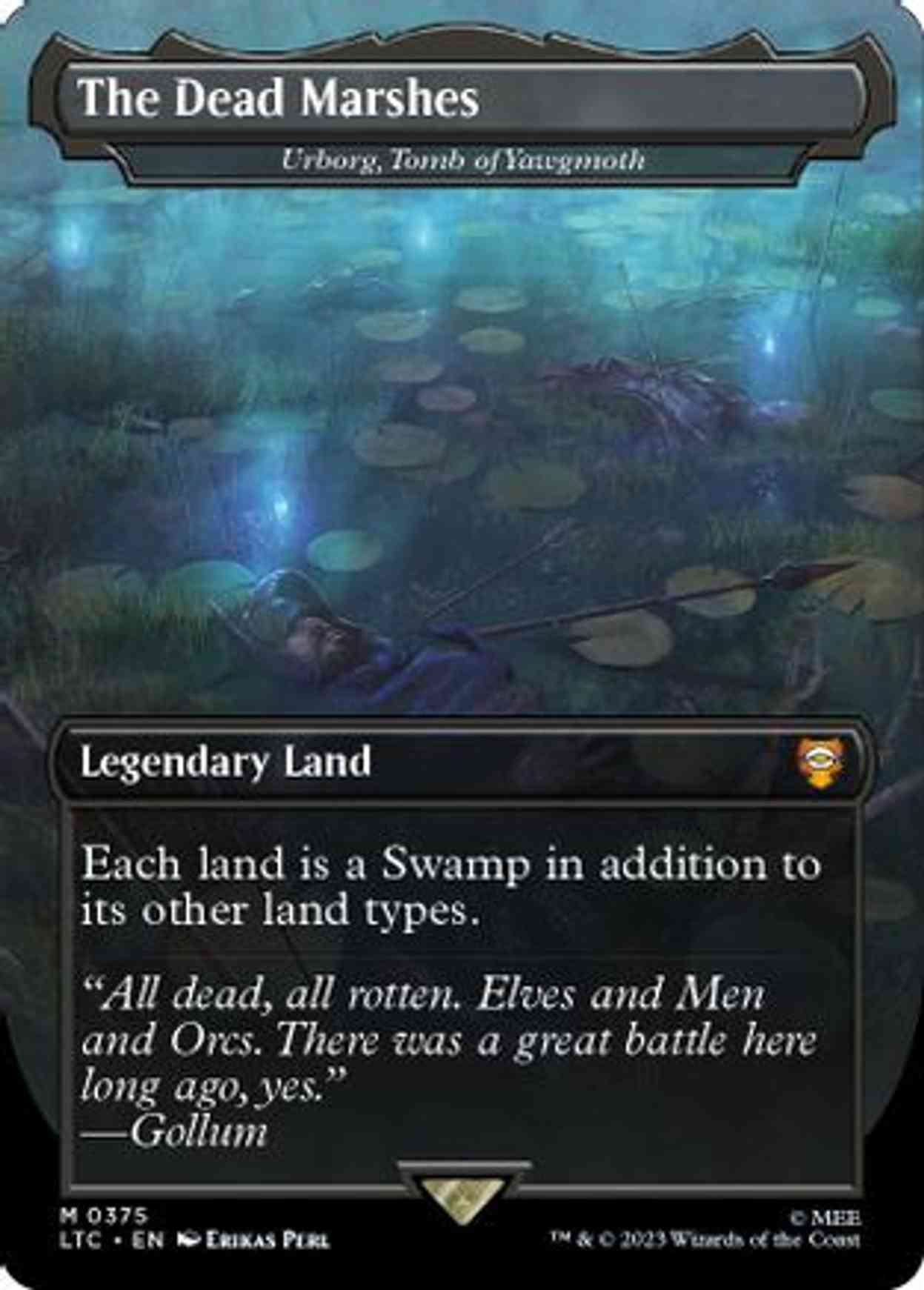 The Dead Marshes - Urborg, Tomb of Yawgmoth magic card front