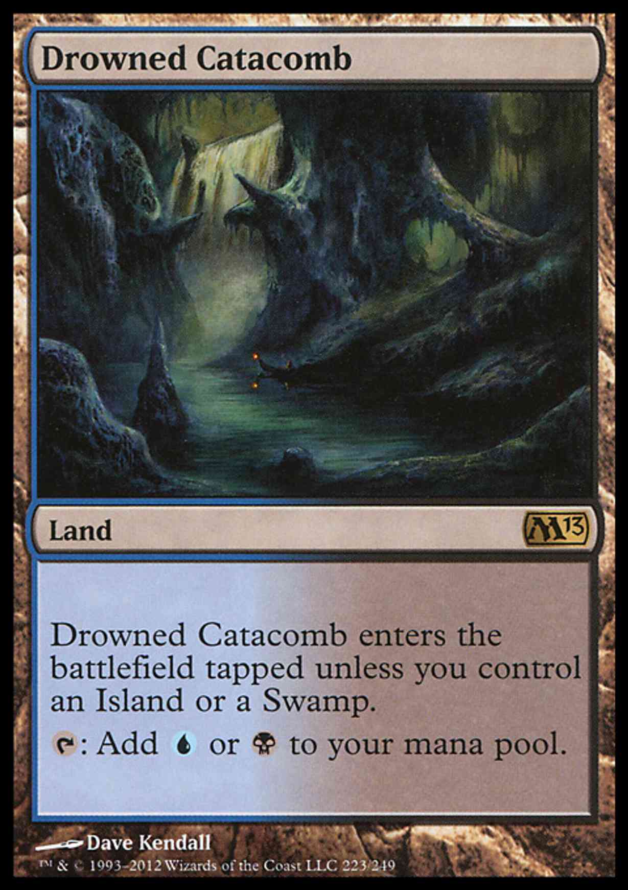 Drowned Catacomb magic card front