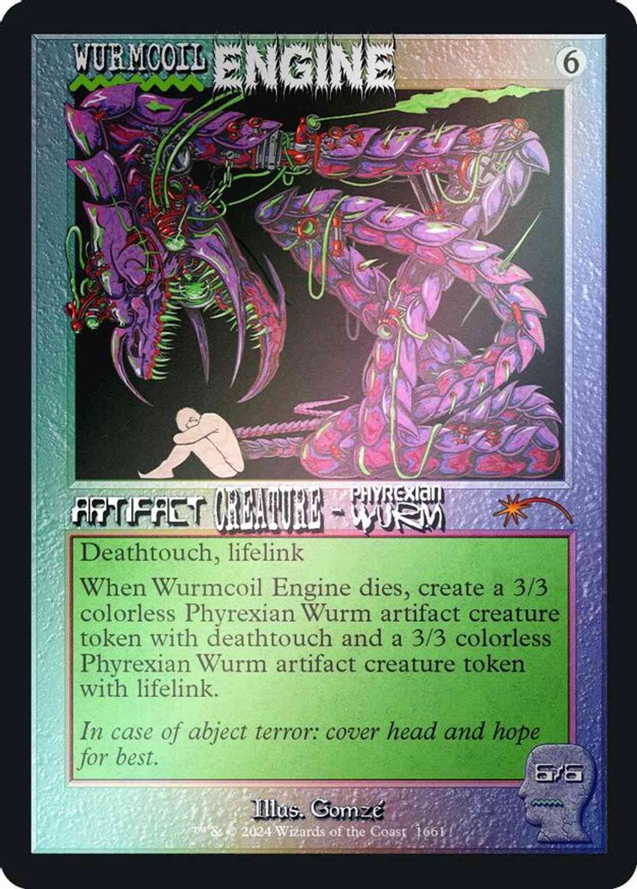 Wurmcoil Engine (Rainbow Foil) magic card front