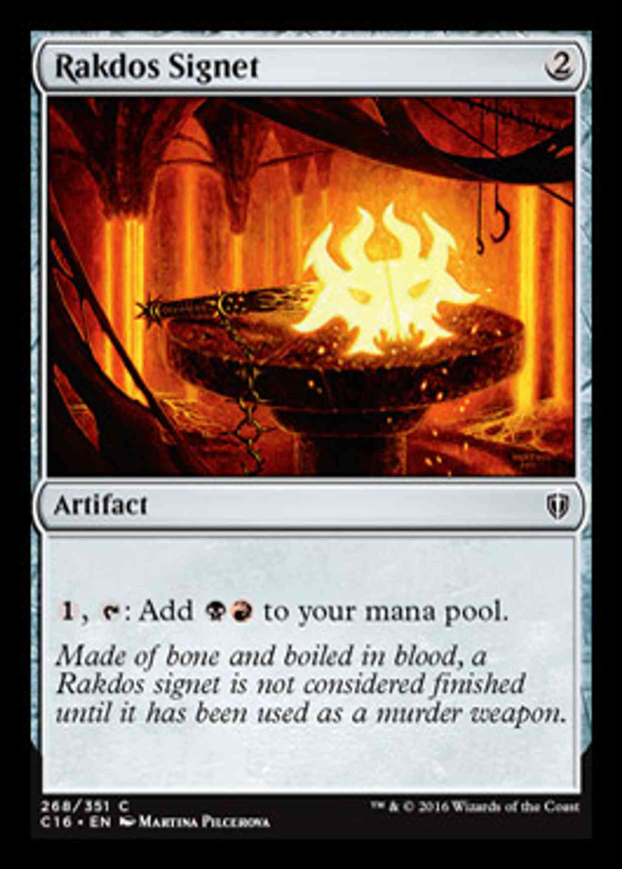 Rakdos Signet magic card front