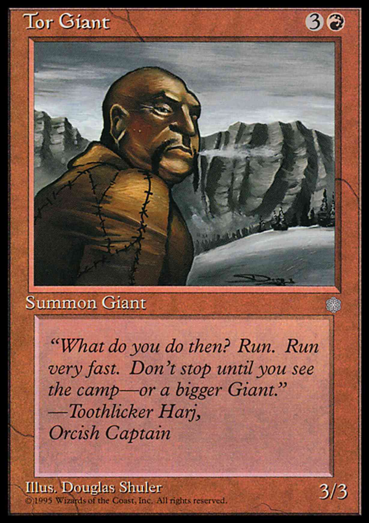 Tor Giant magic card front
