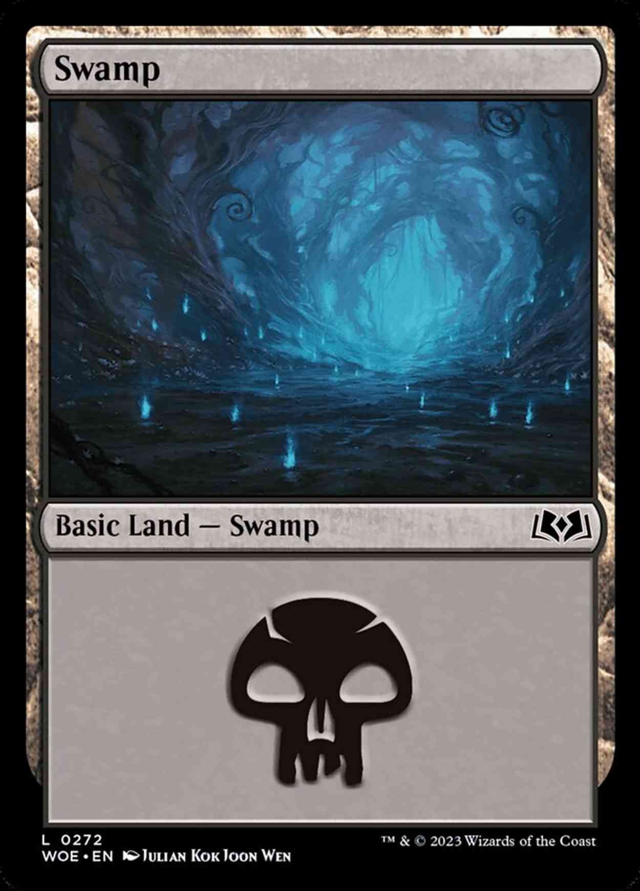 Swamp (272) magic card front