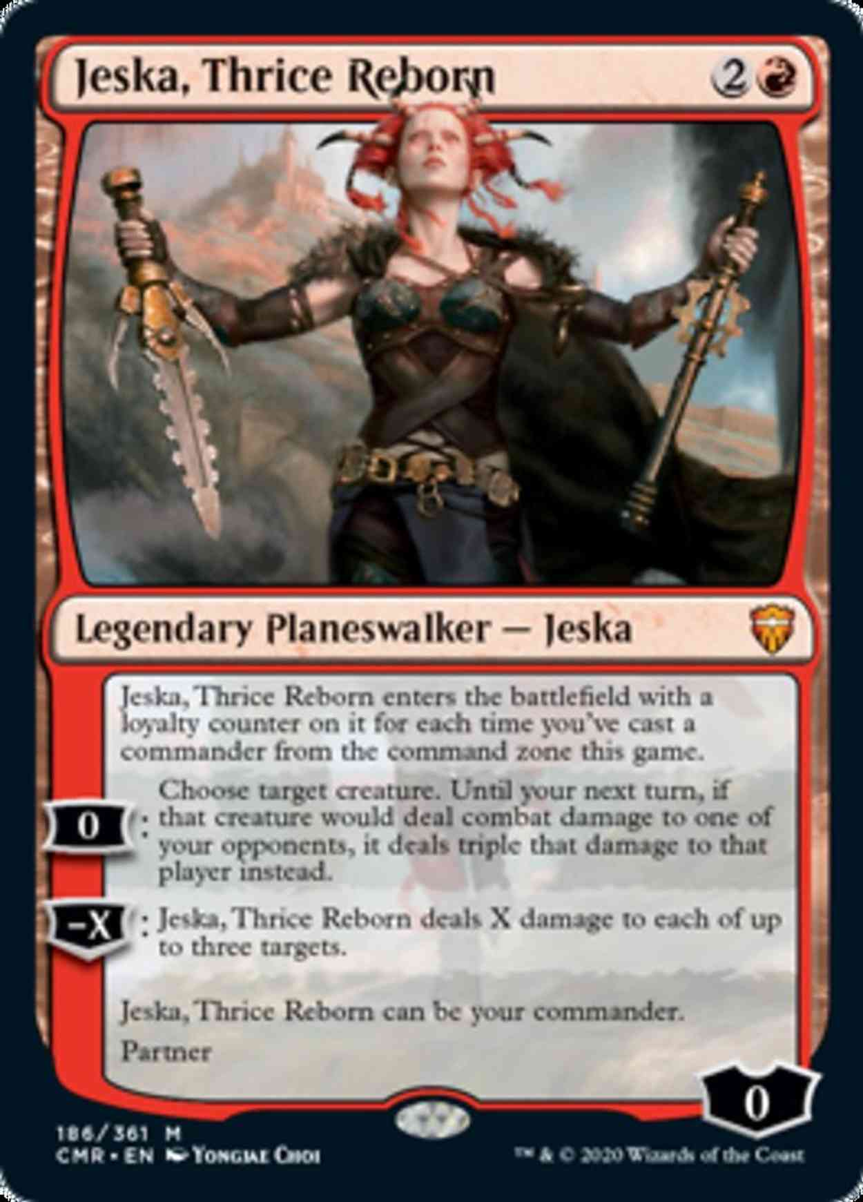 Jeska, Thrice Reborn magic card front