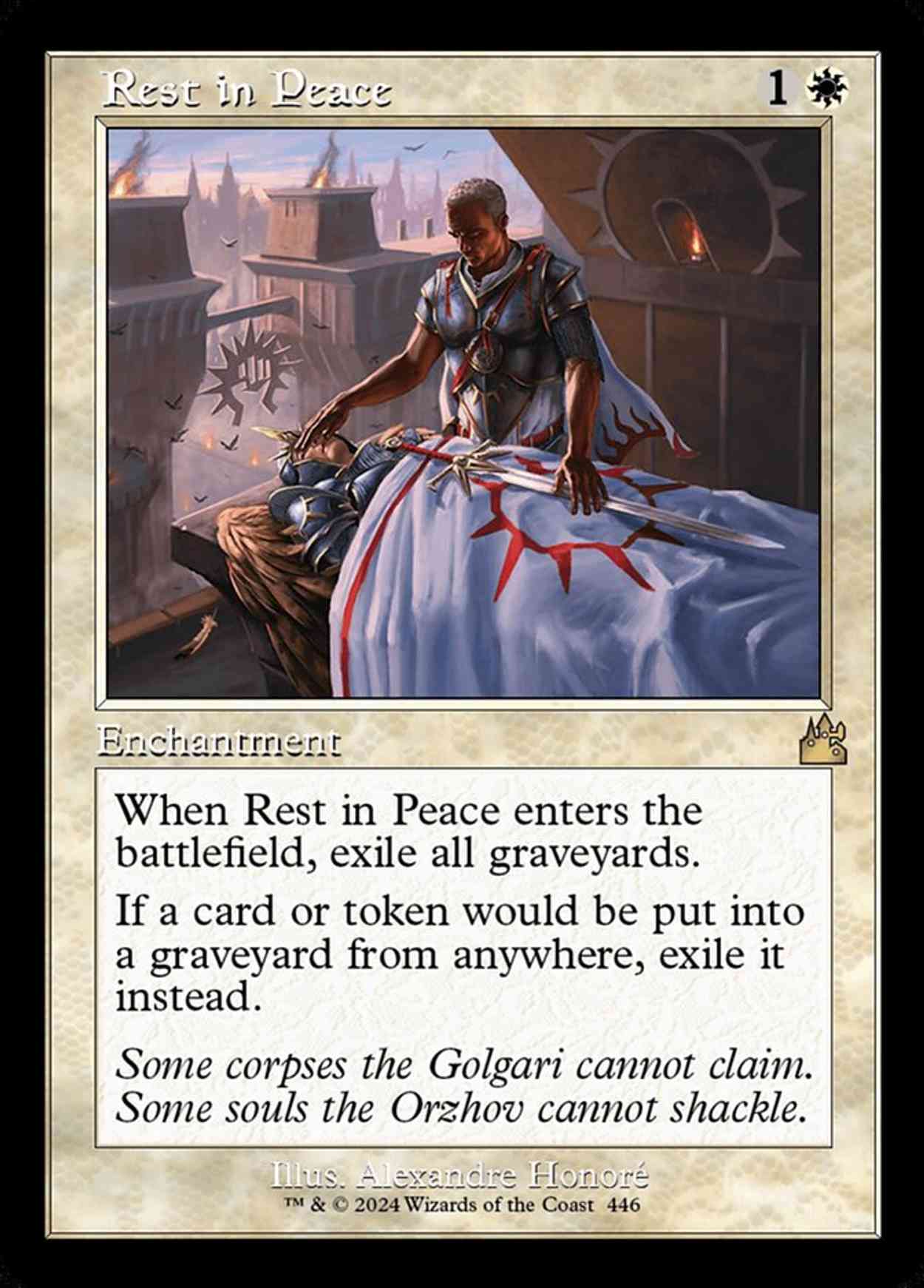Rest in Peace (Retro Frame) magic card front