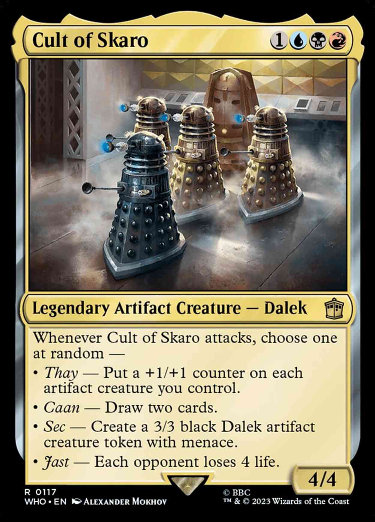 Cult of Skaro magic card front