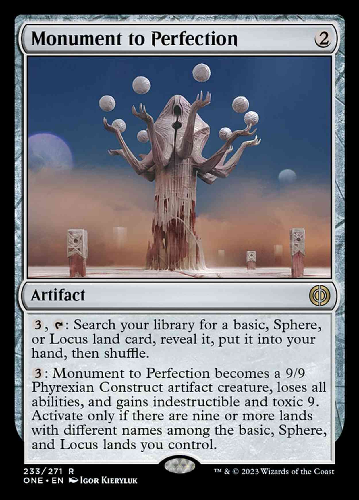 Monument to Perfection magic card front