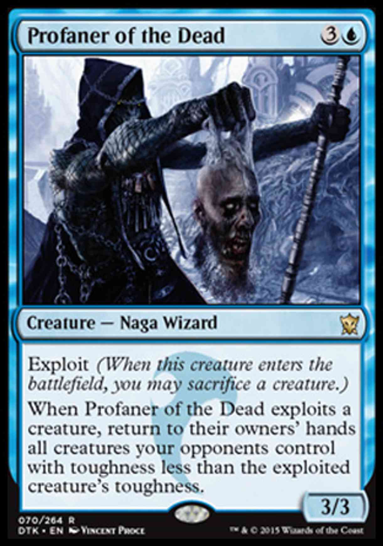 Profaner of the Dead magic card front
