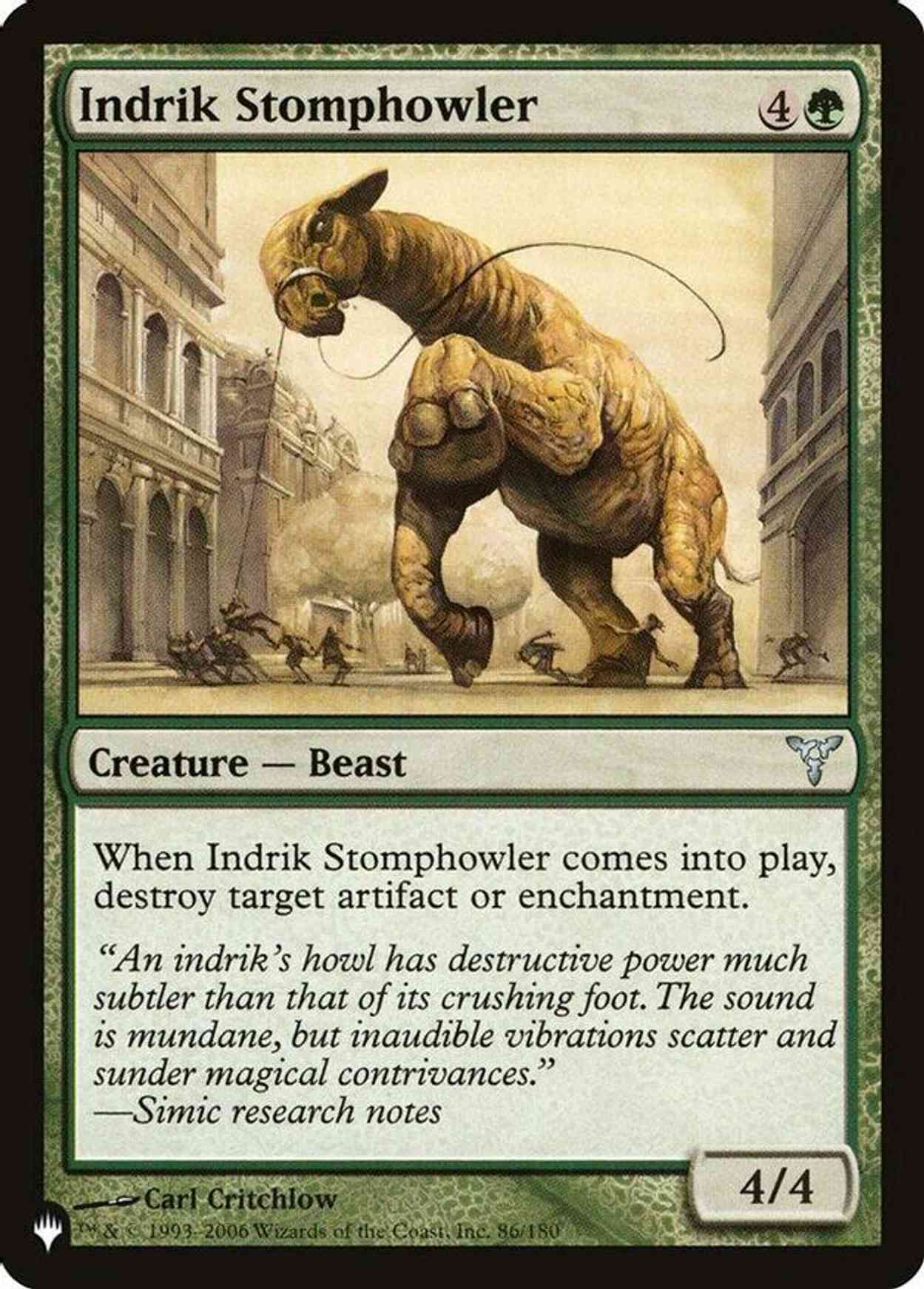 Indrik Stomphowler magic card front