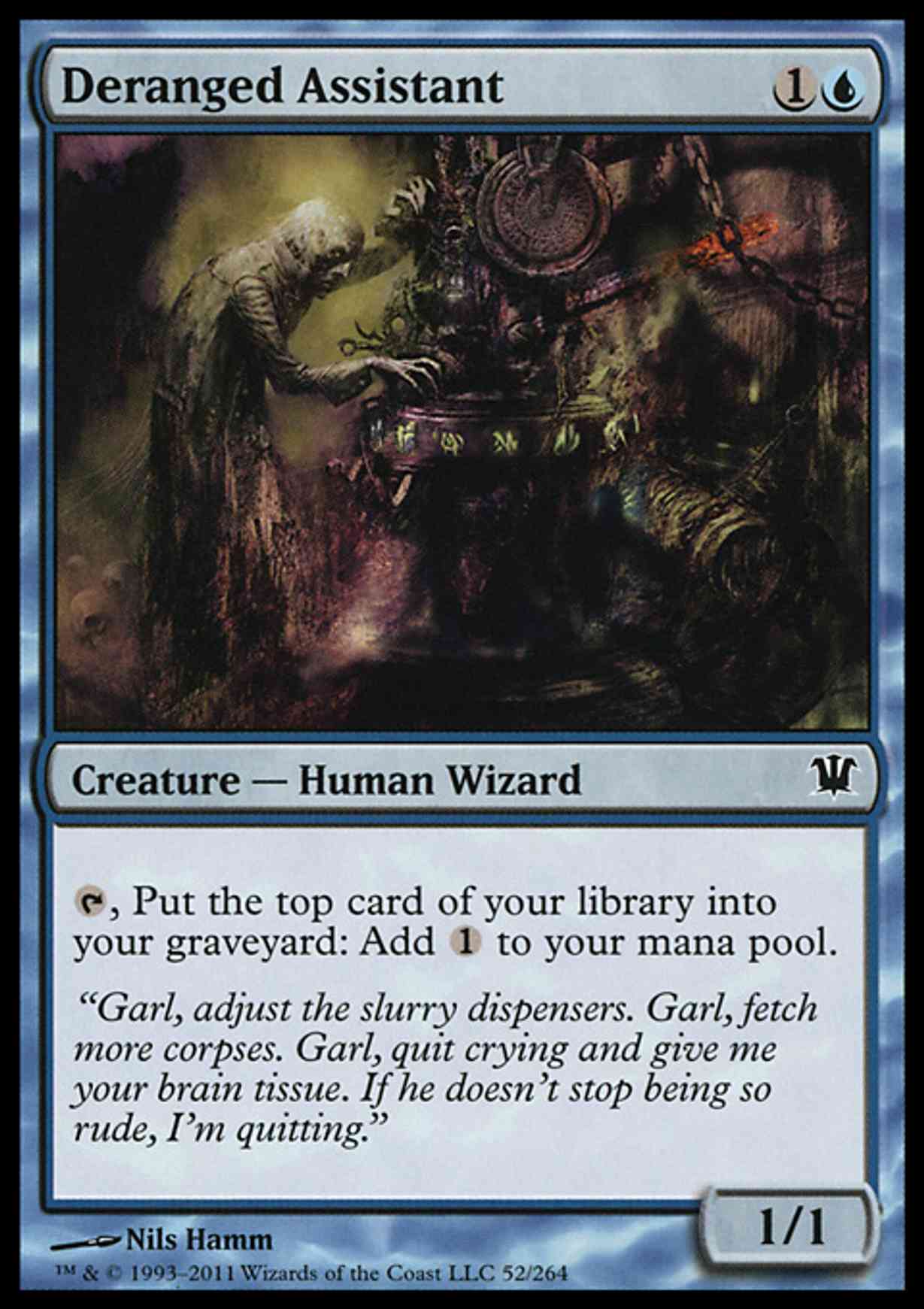 Deranged Assistant magic card front
