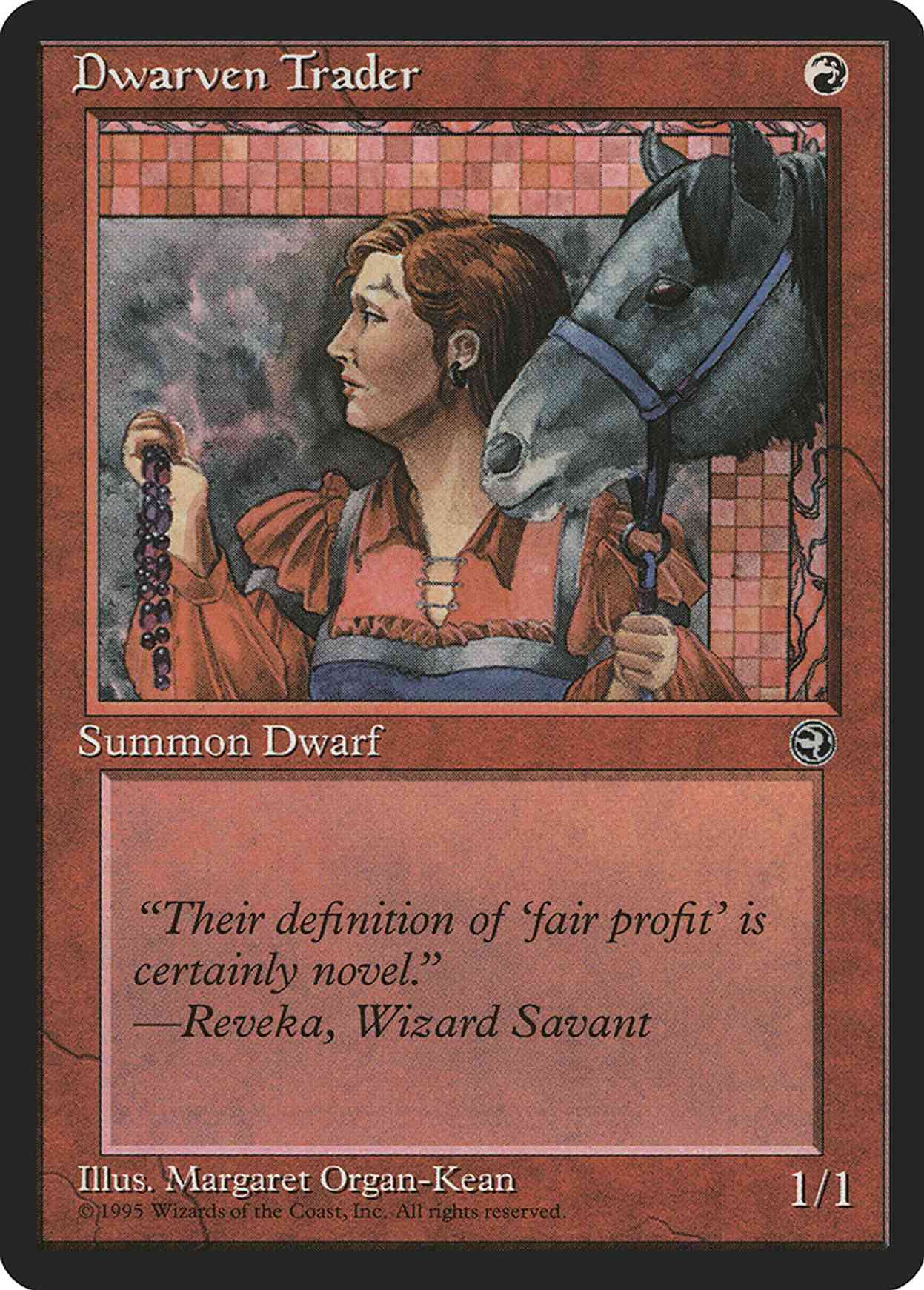 Dwarven Trader magic card front