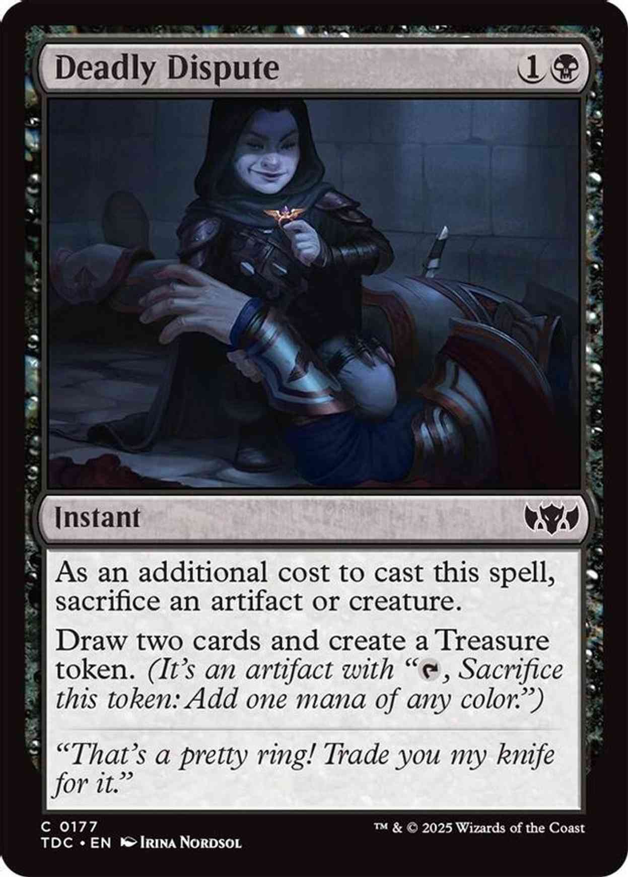 Deadly Dispute magic card front