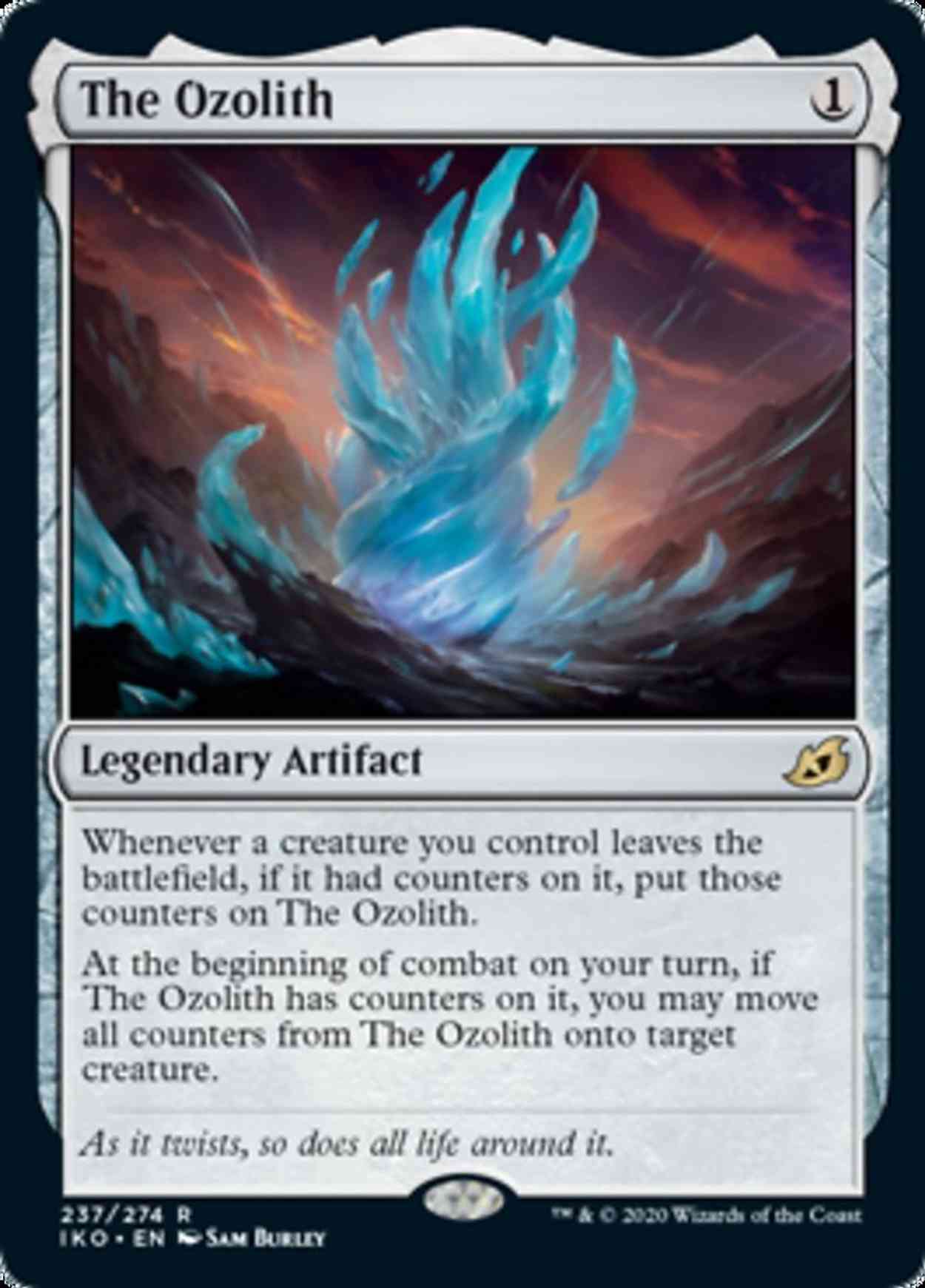 The Ozolith magic card front