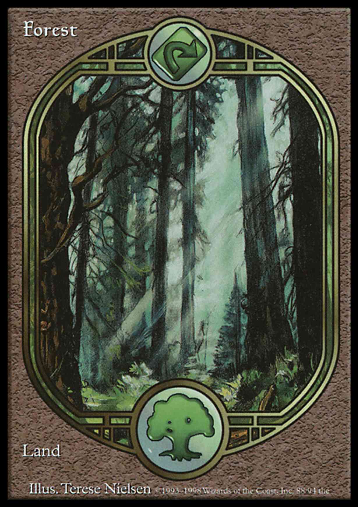 Forest - Unglued magic card front