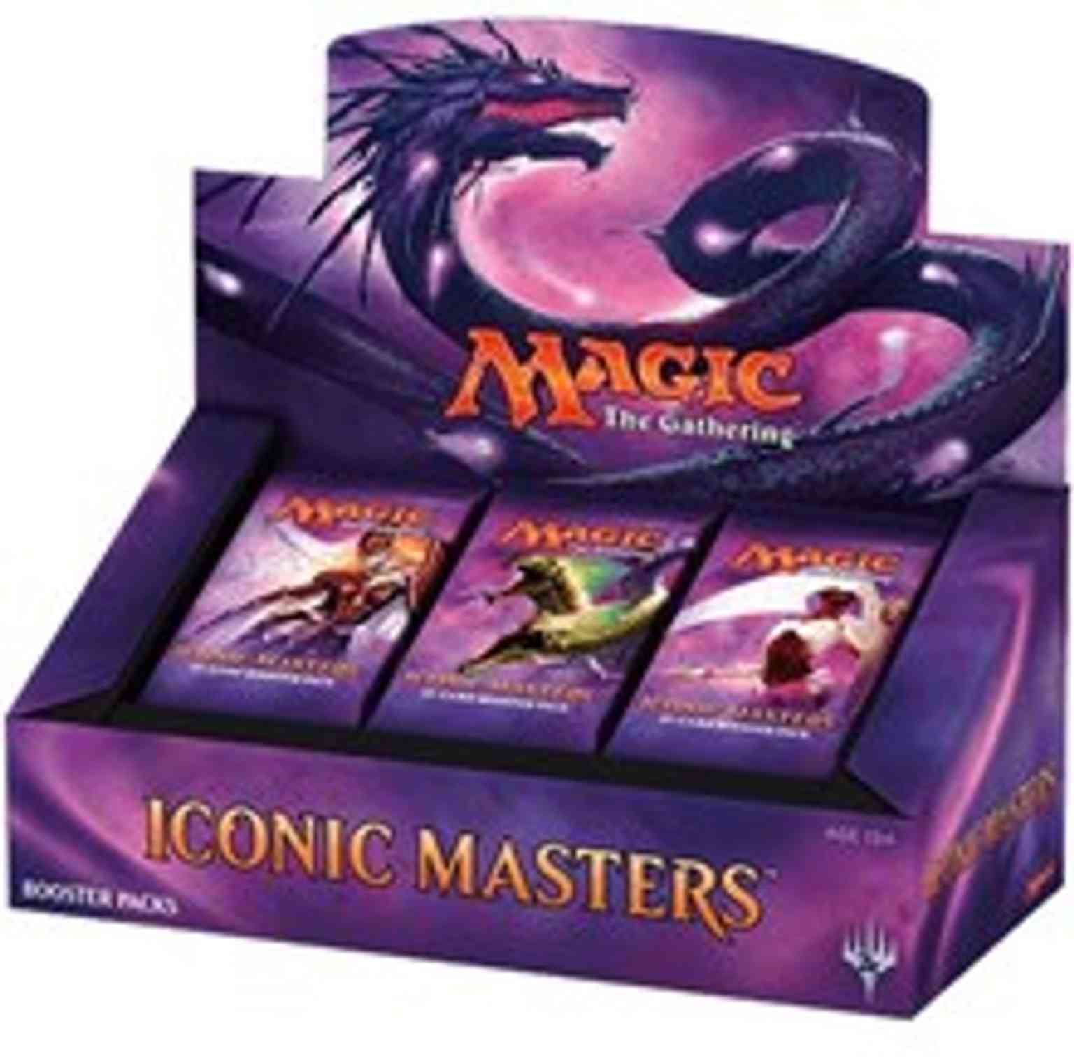 Iconic Masters - Booster Box magic card front