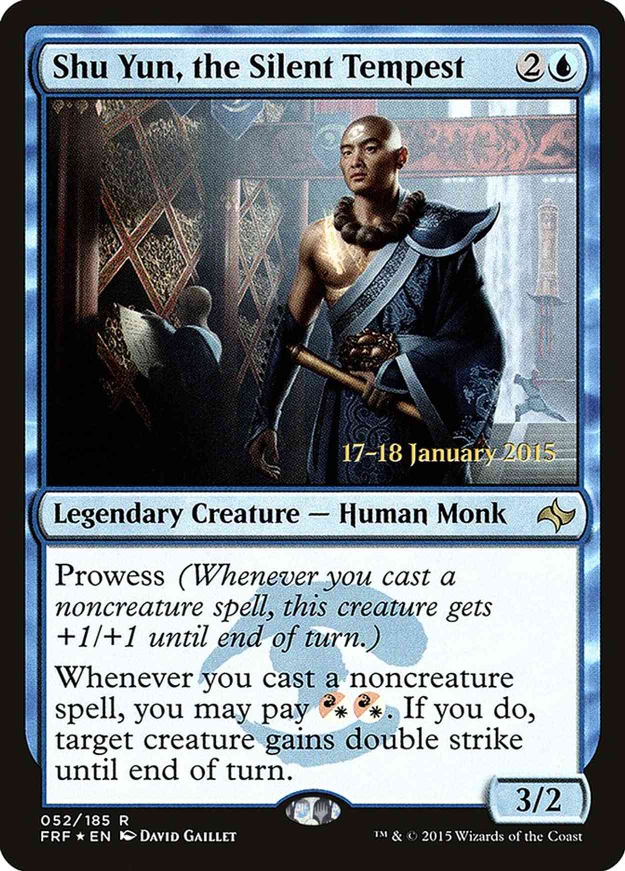 Shu Yun, the Silent Tempest magic card front