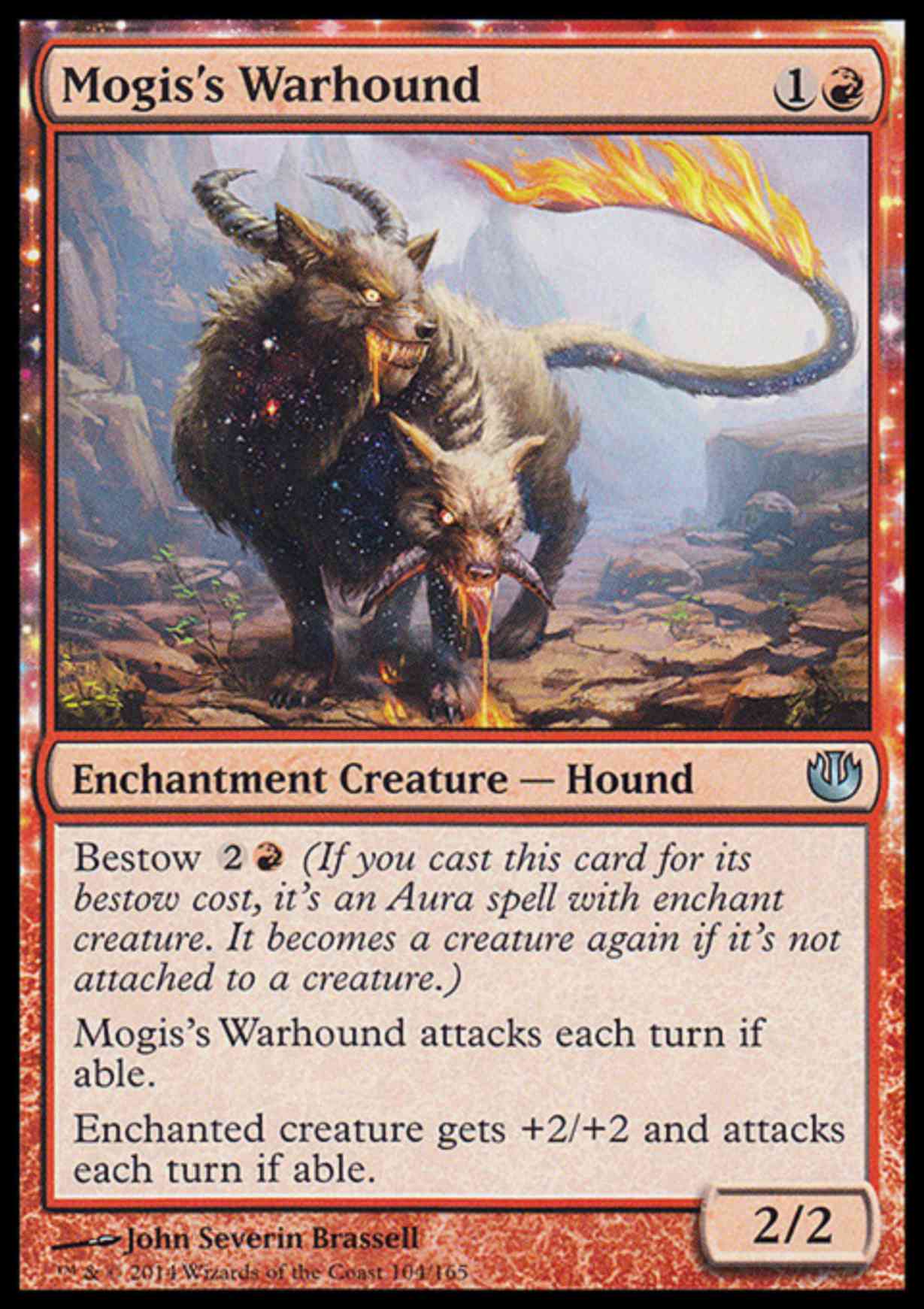 Mogis's Warhound magic card front