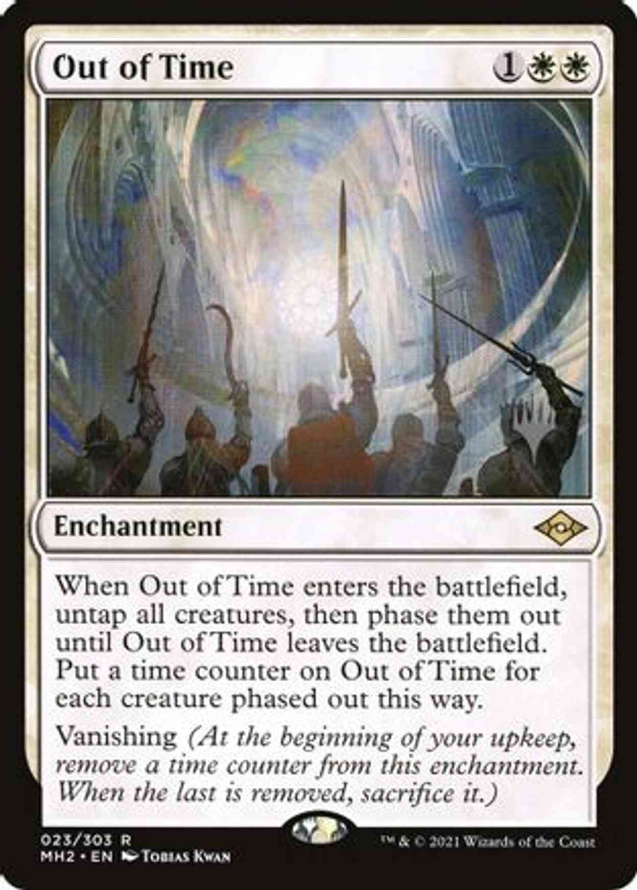 Out of Time magic card front