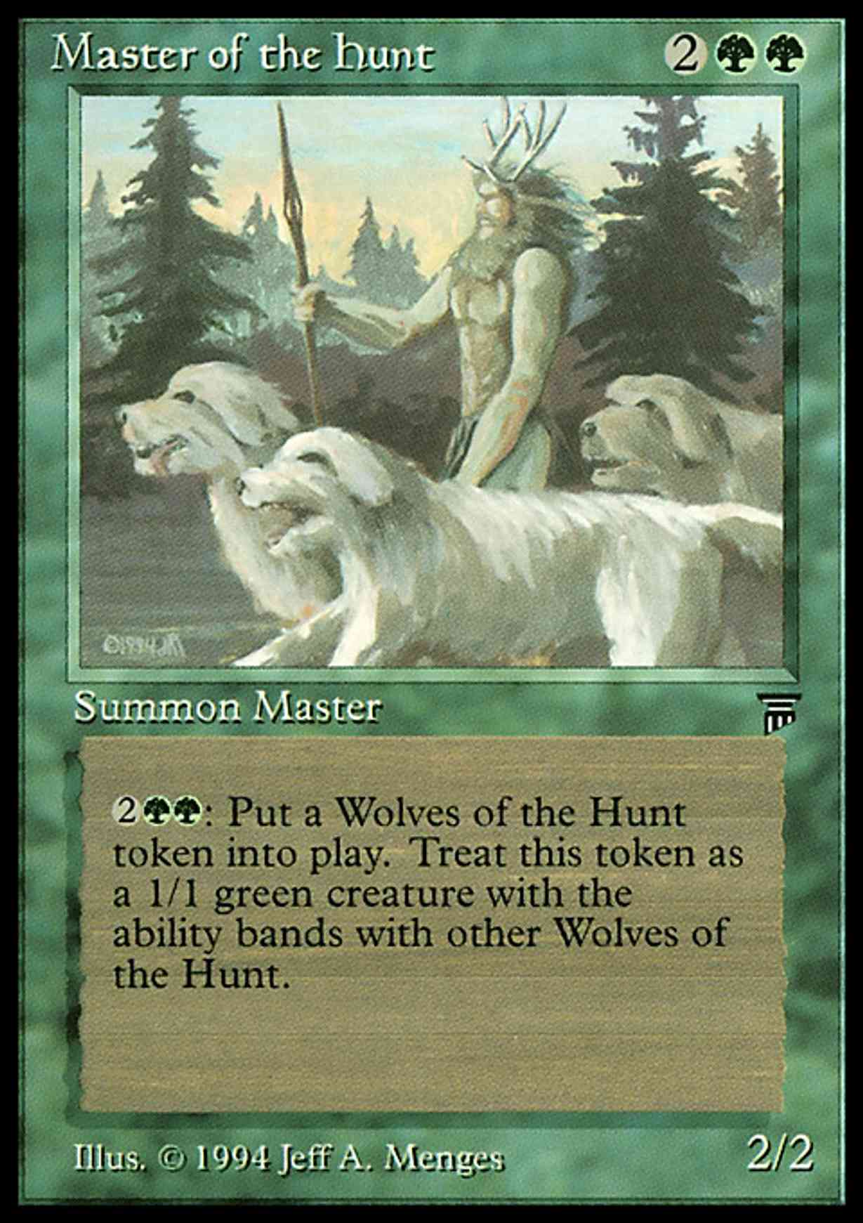 Master of the Hunt magic card front