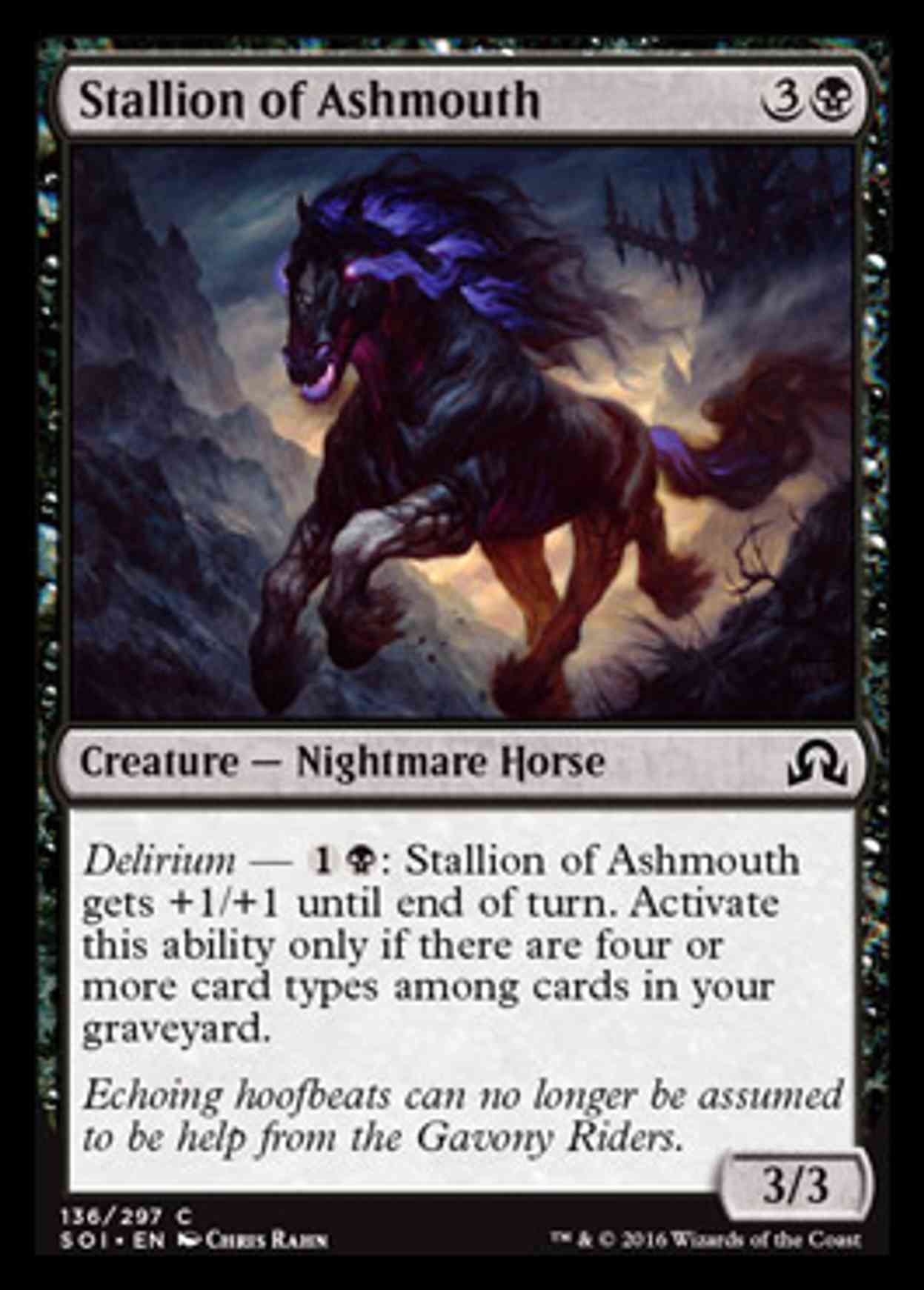 Stallion of Ashmouth magic card front