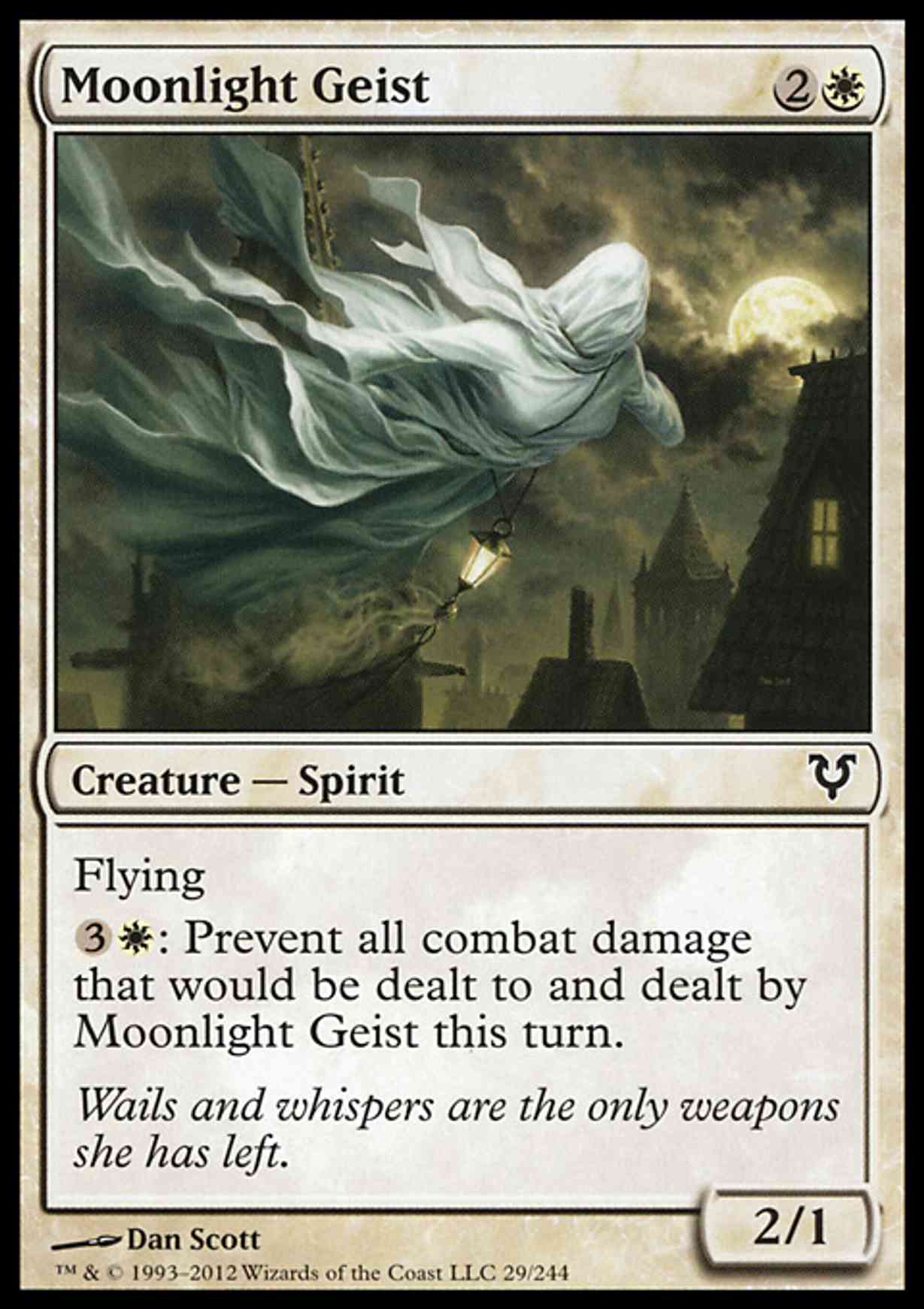 Moonlight Geist magic card front