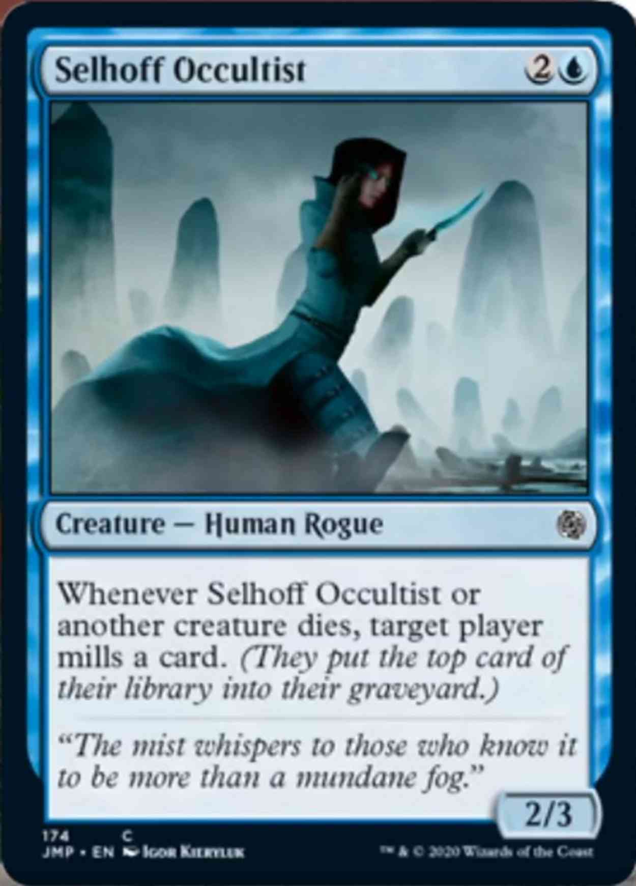 Selhoff Occultist magic card front