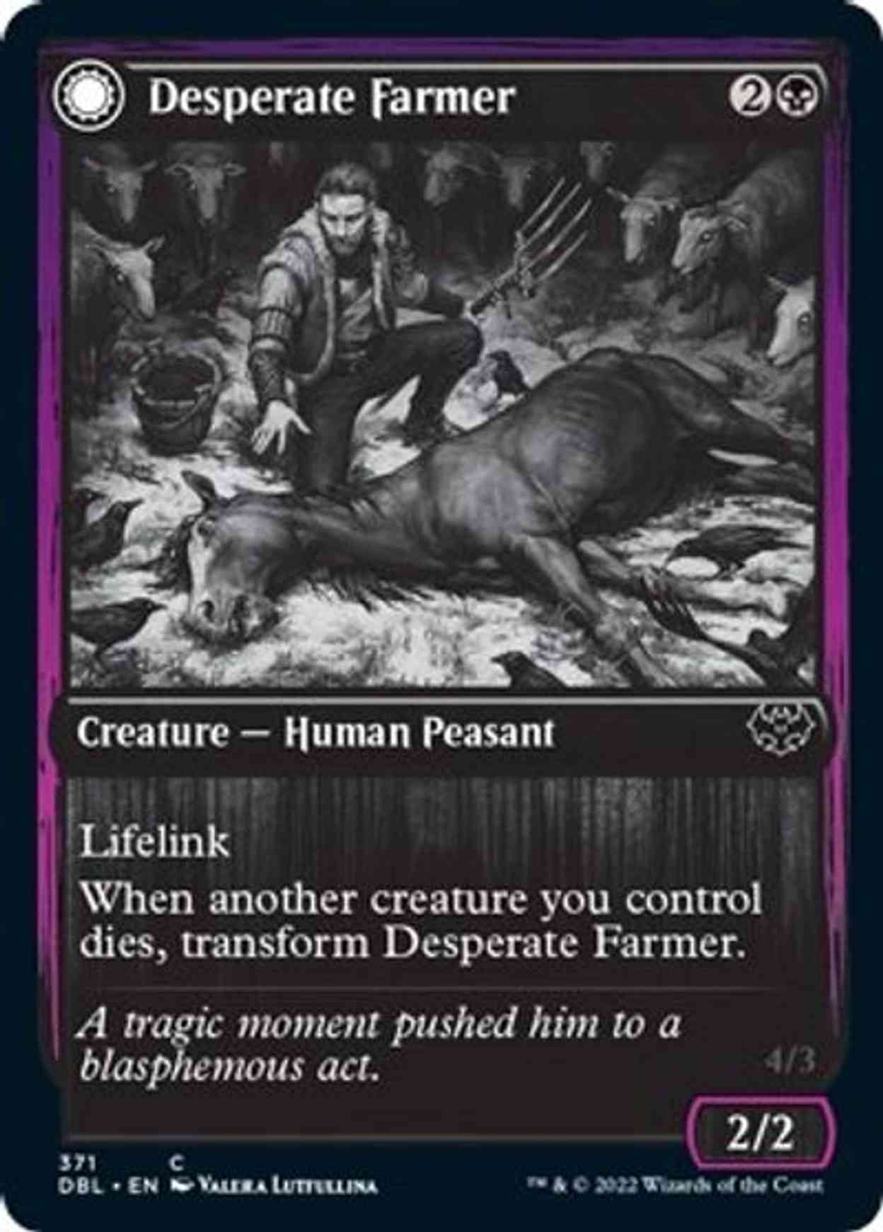 Desperate Farmer magic card front