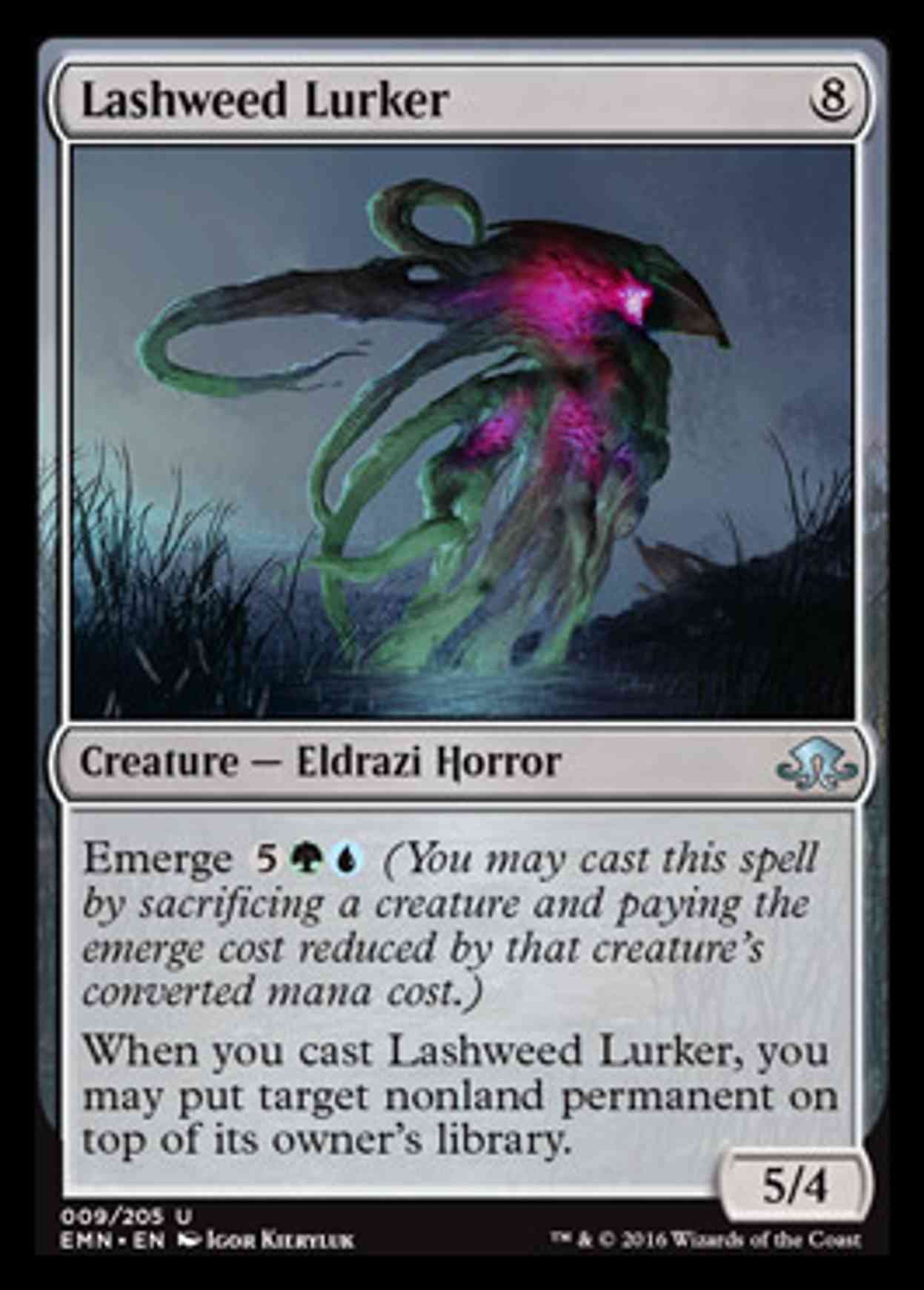 Lashweed Lurker magic card front