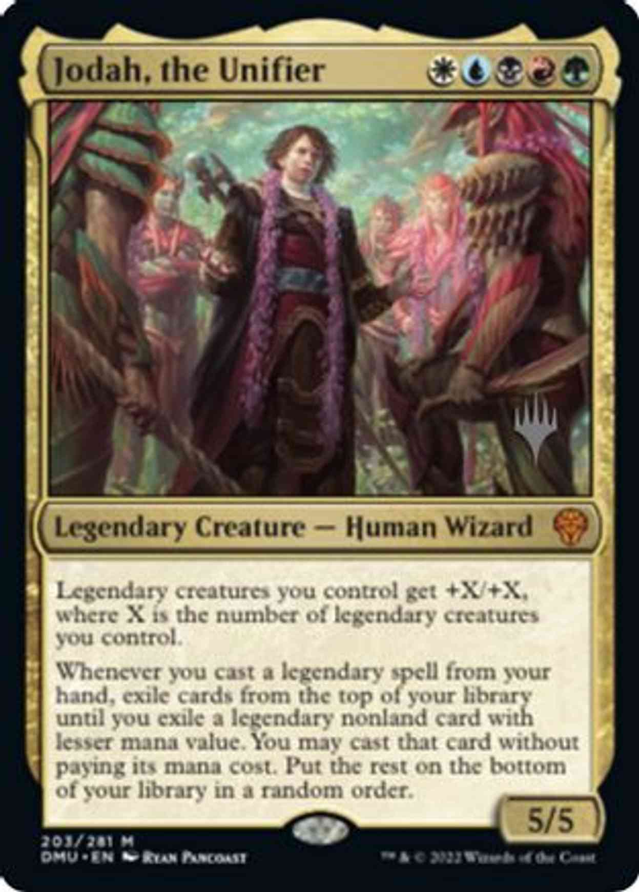 Jodah, the Unifier magic card front
