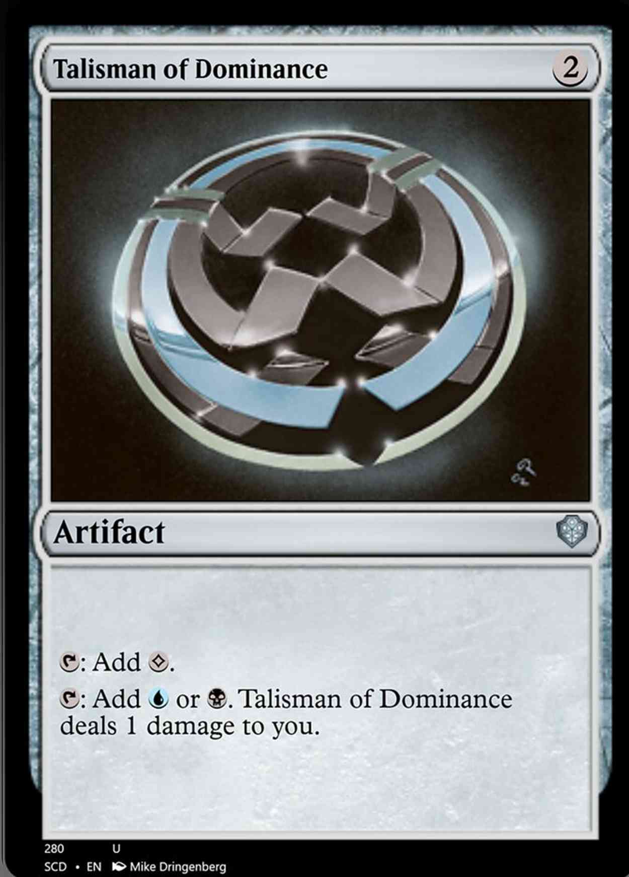 Talisman of Dominance magic card front