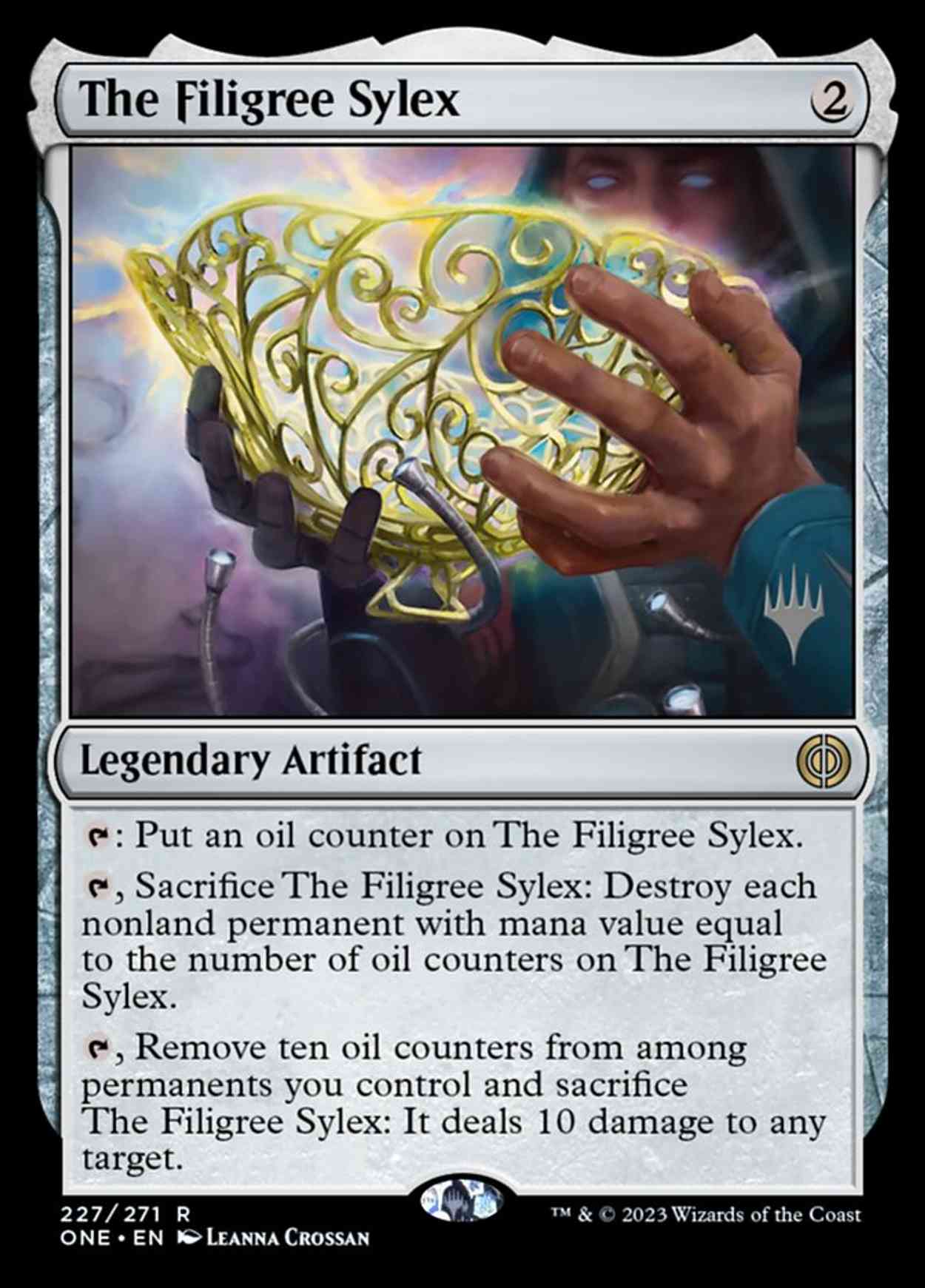 The Filigree Sylex magic card front