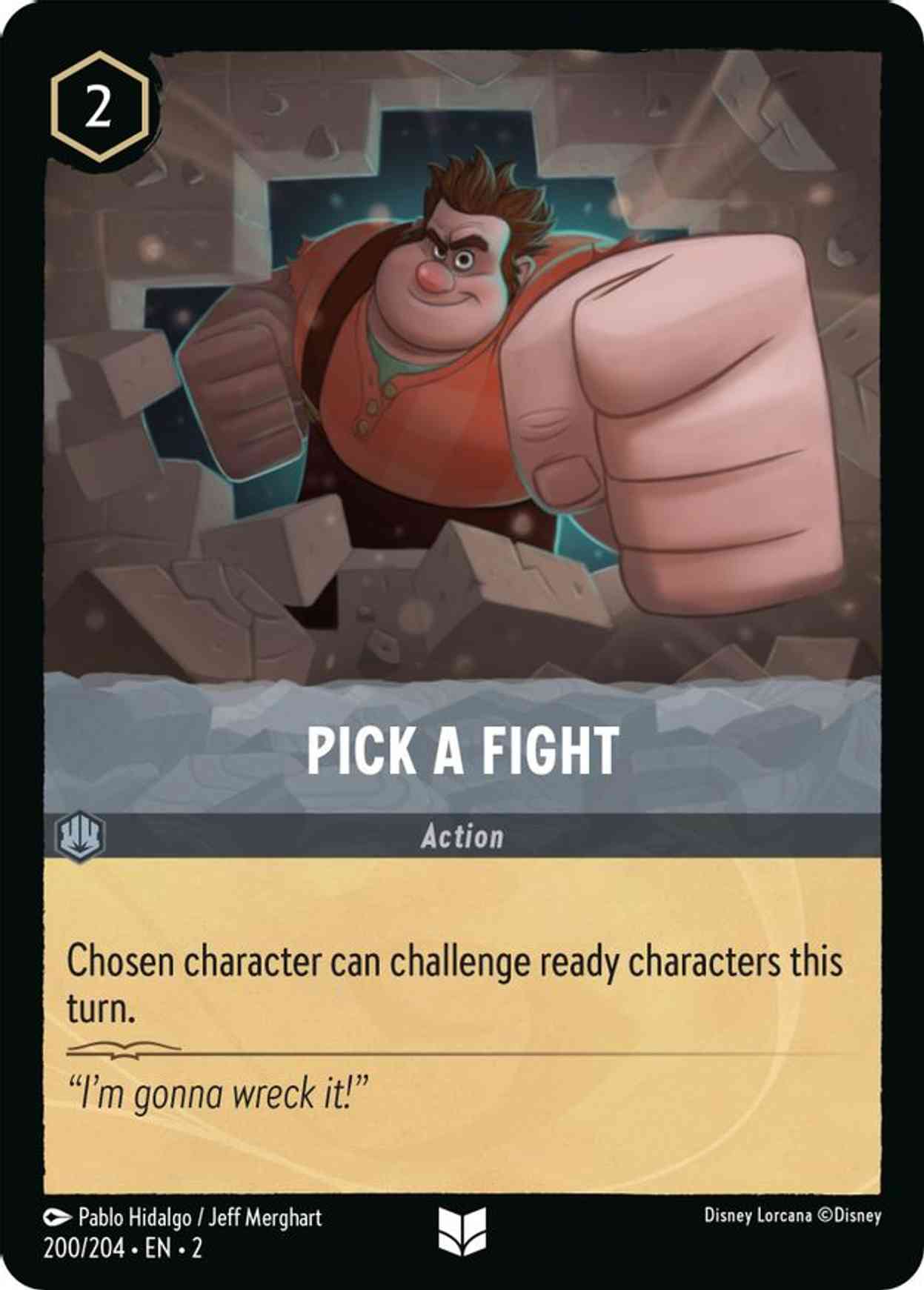 Pick a Fight magic card front