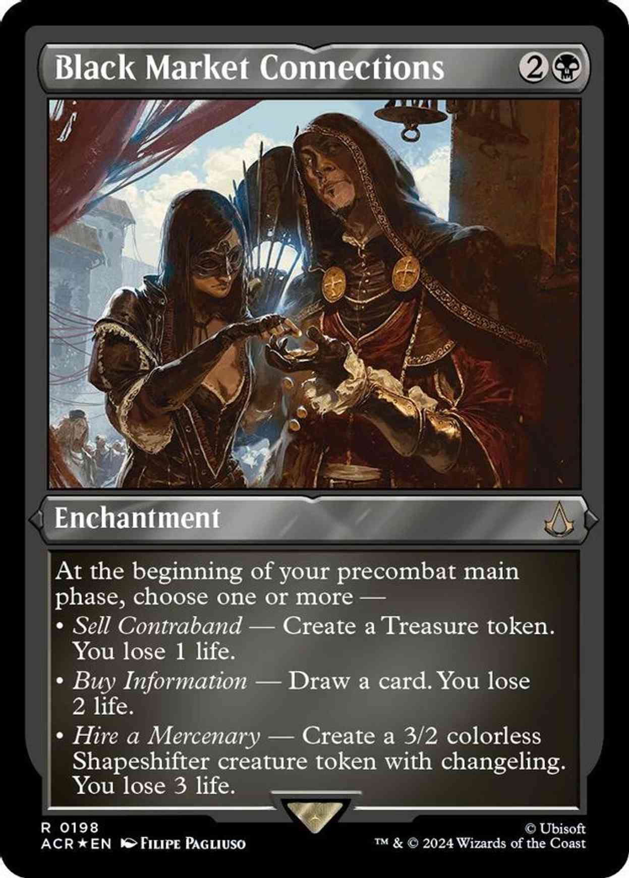 Black Market Connections (Foil Etched) magic card front