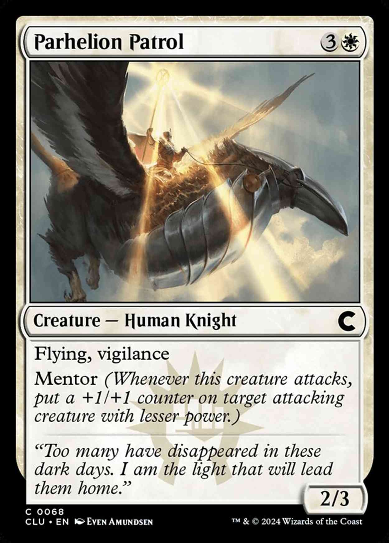 Parhelion Patrol magic card front