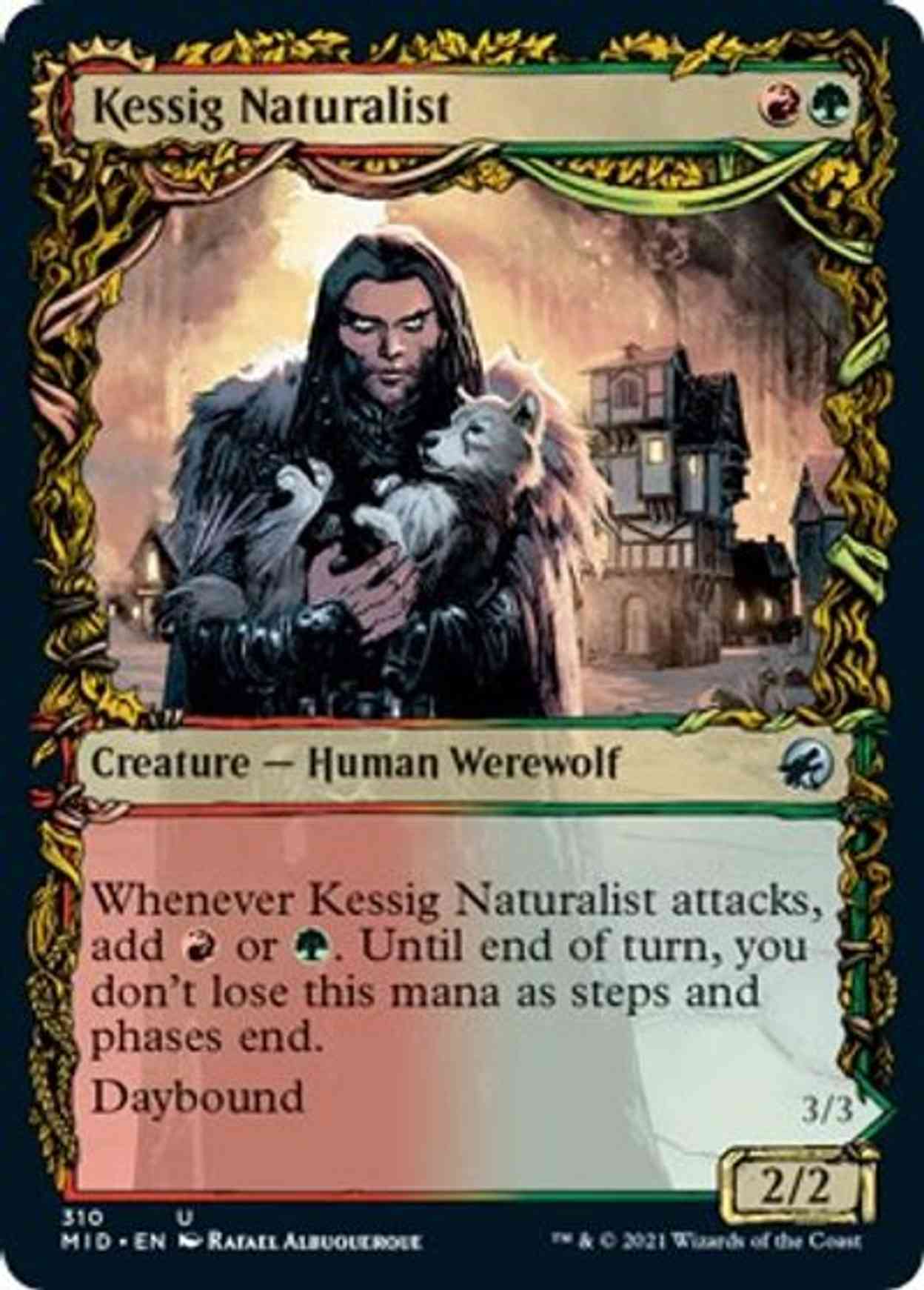 Kessig Naturalist (Showcase) magic card front