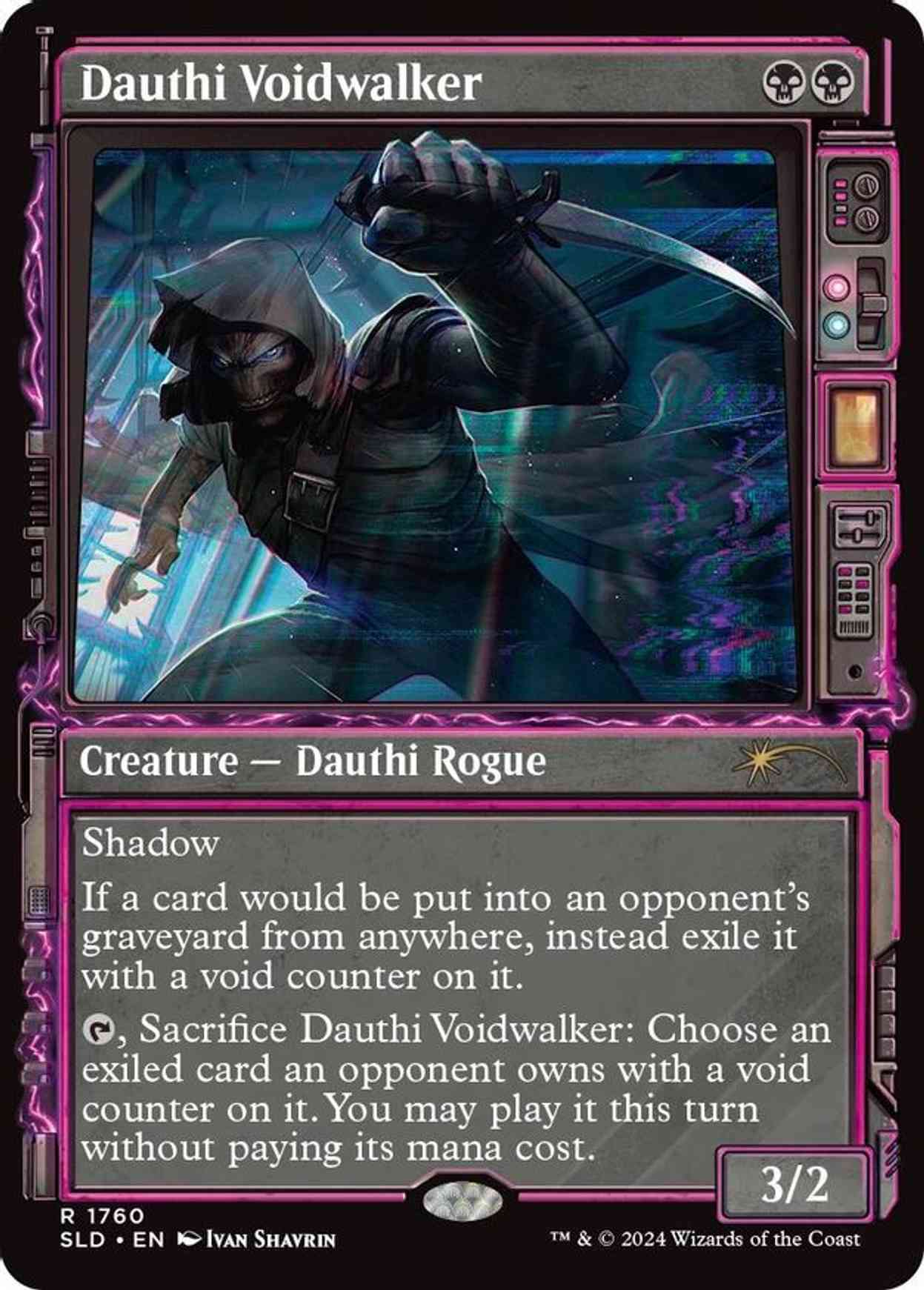 Dauthi Voidwalker magic card front