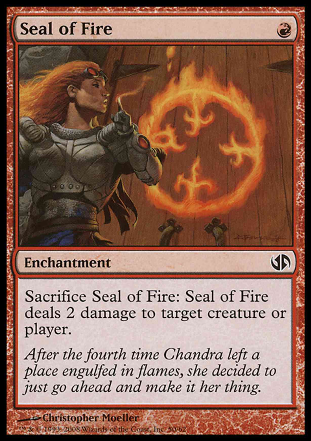 Seal of Fire magic card front