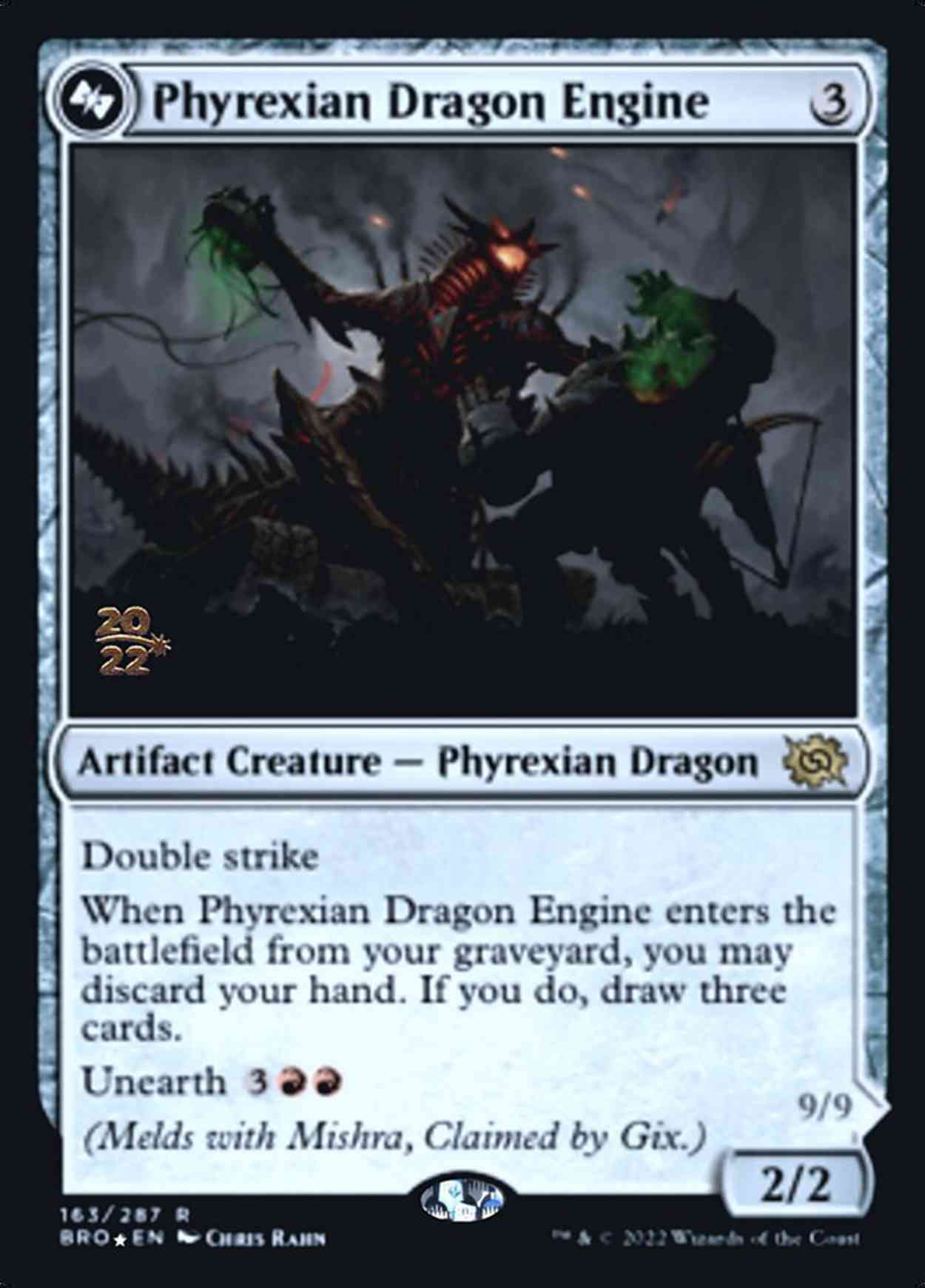 Phyrexian Dragon Engine magic card front